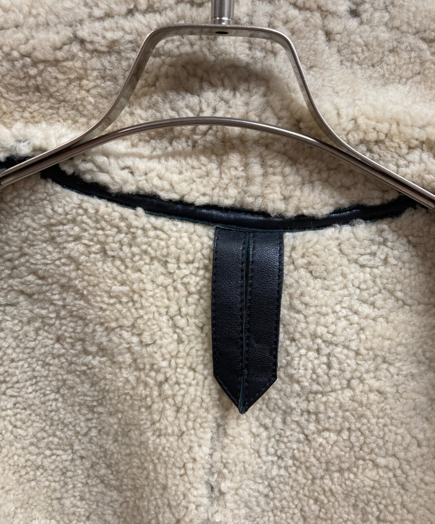 中古・古着通販】Denham (デンハム) ムートンジャケット ブラック