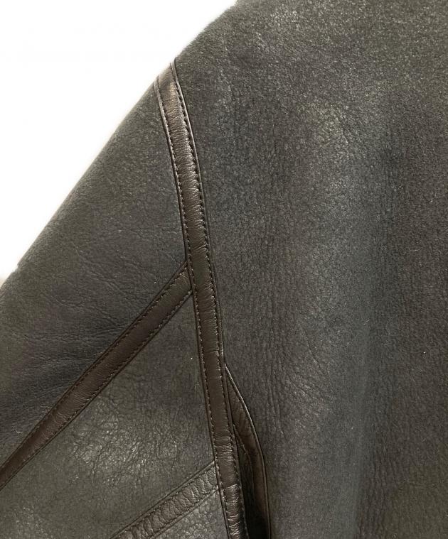 中古・古着通販】Denham (デンハム) ムートンジャケット ブラック