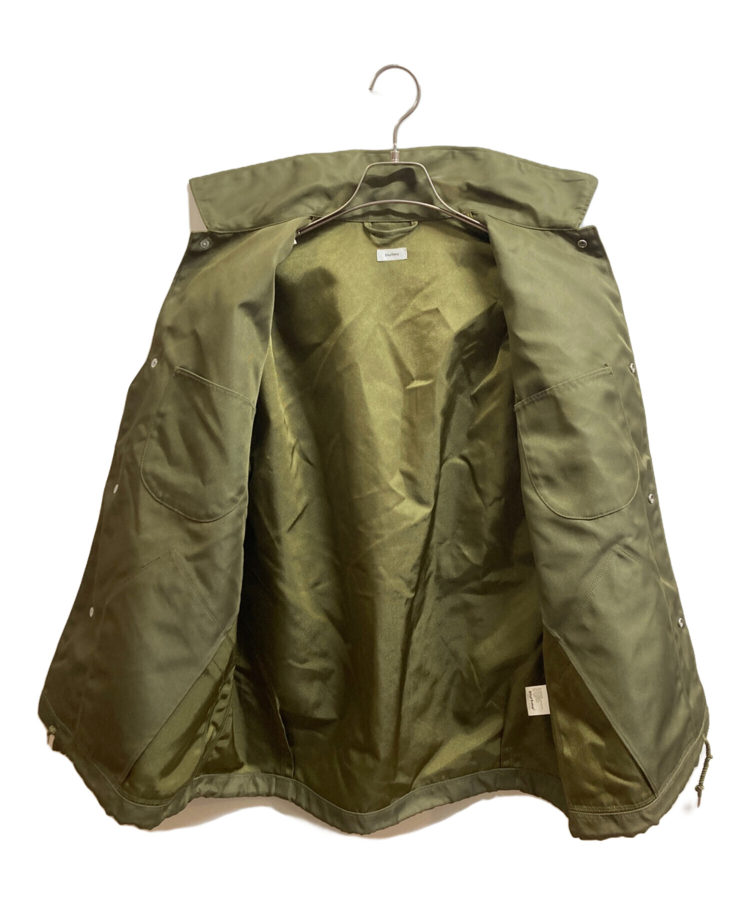 中古・古着通販】BLURHMS (ブラームス) ナイロンジャケット オリーブ