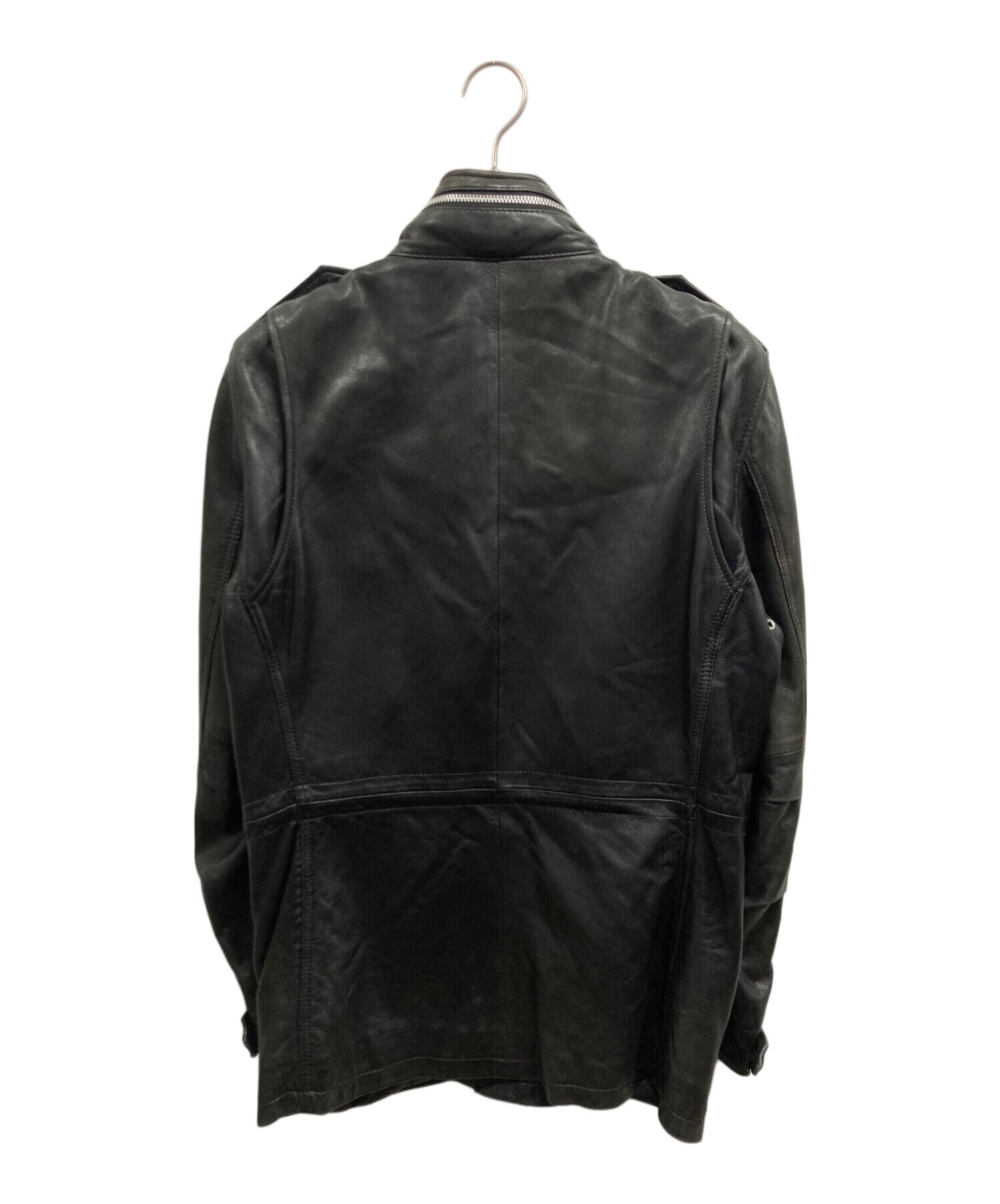 中古・古着通販】MALE&CO (メールアンドコー) M-65レザージャケット