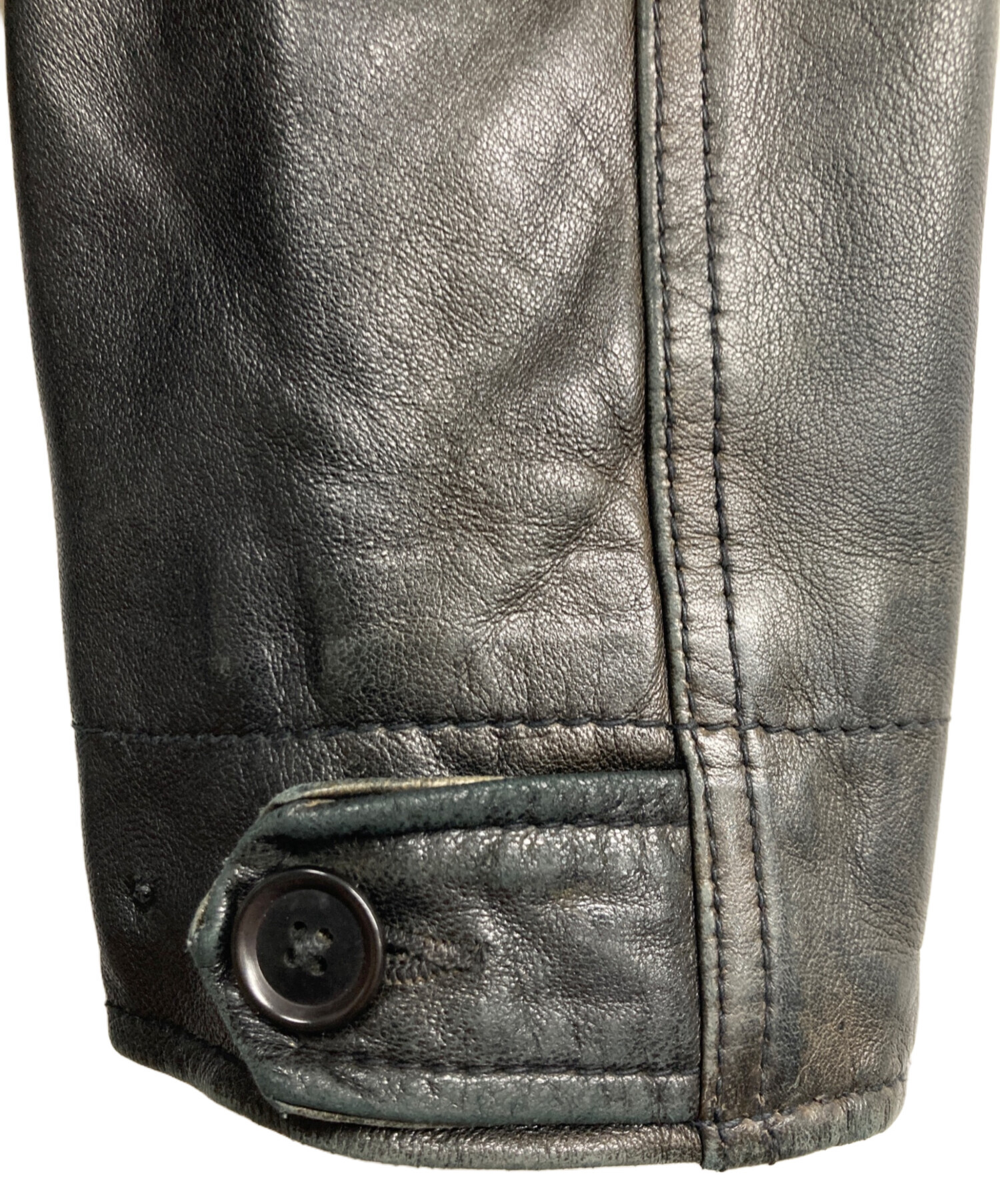 中古・古着通販】MALE&CO (メールアンドコー) M-65レザージャケット