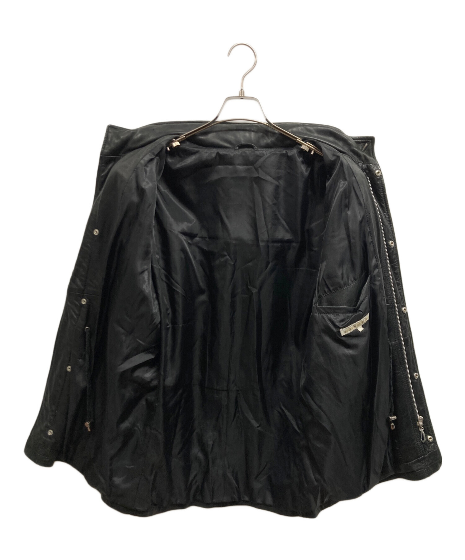 中古・古着通販】MALE&CO (メールアンドコー) M-65レザージャケット