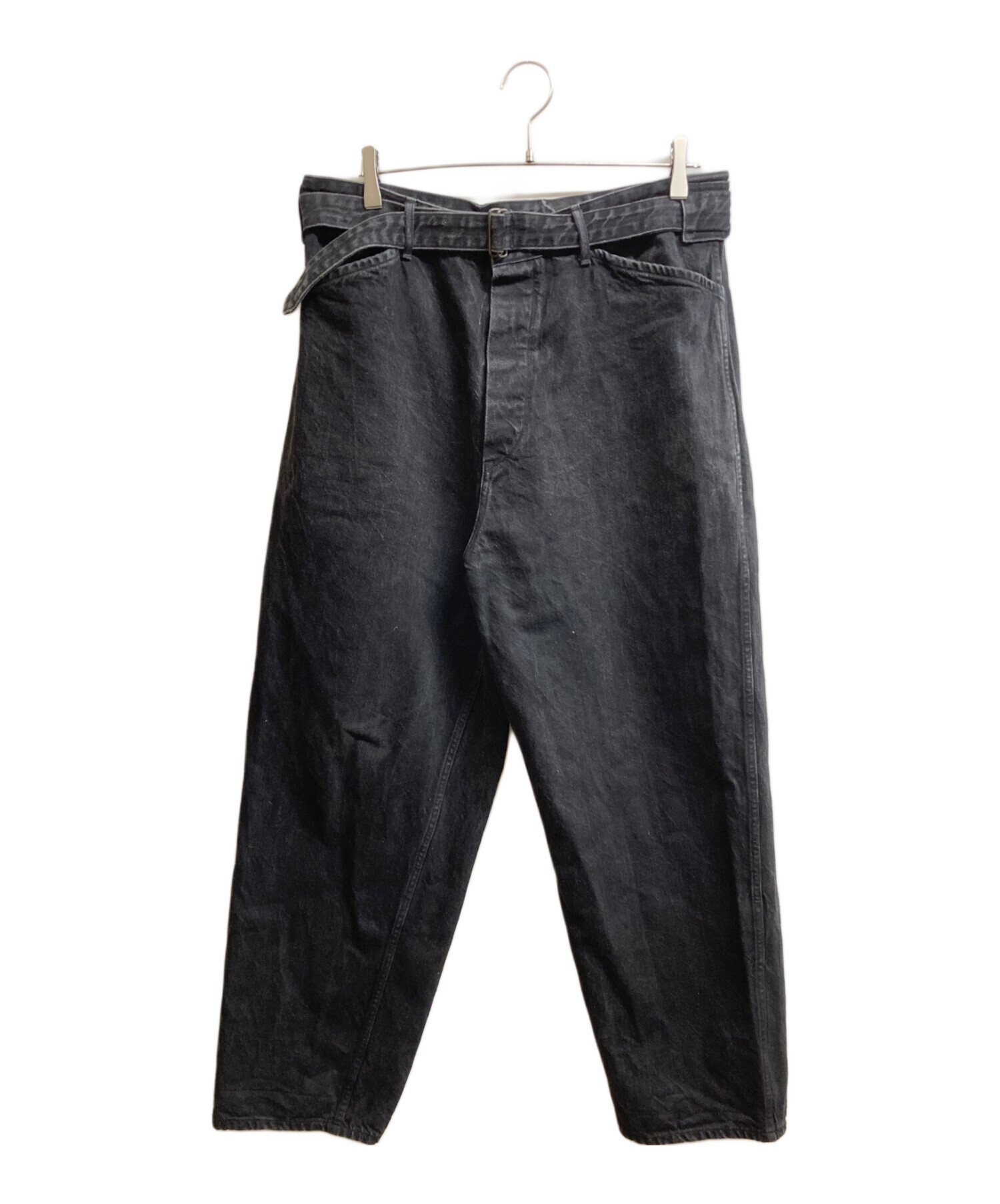 中古・古着通販】COMOLI (コモリ) 20SS BELTED DENIM PANTS
