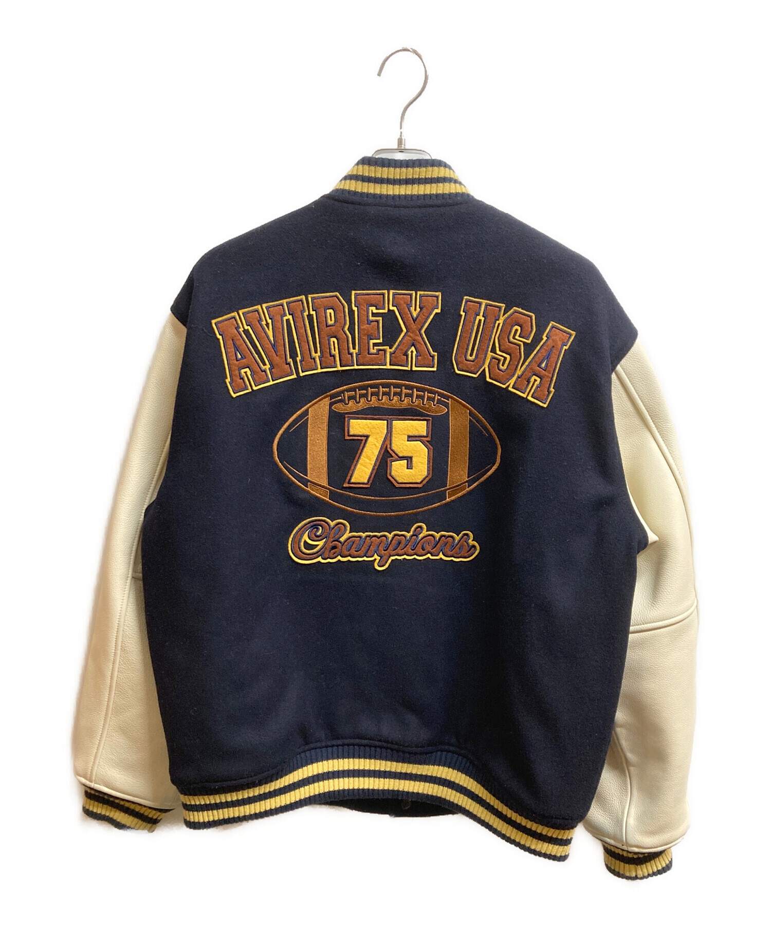 中古・古着通販】AVIREX (アヴィレックス) SKOOKUM VARSITY JACKET 