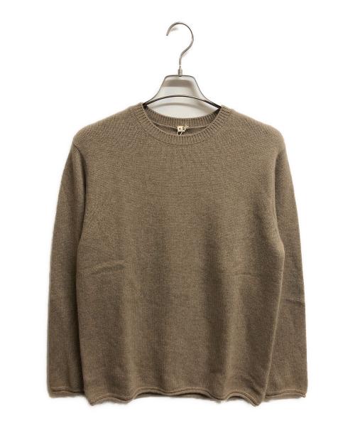 MUJI Labo 自然の色を生かして染色した　カシミヤクルーネックセーター M 中古・古着通販】MUJI Labo (ムジラボ) 自然の色を生かして染色した
