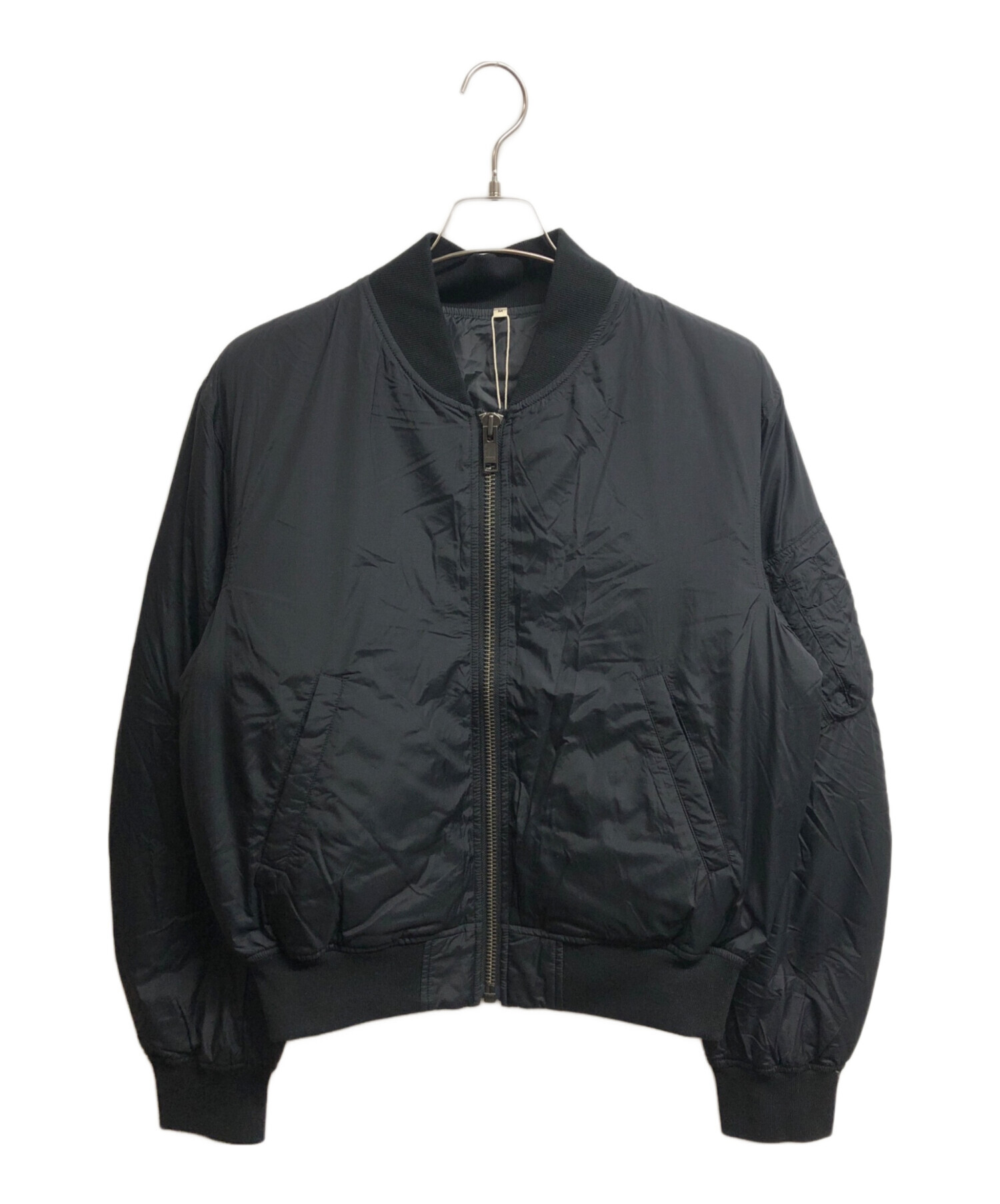 中古・古着通販】MUJI Labo (ムジラボ) MA-1 ダウンブルゾン ブラック