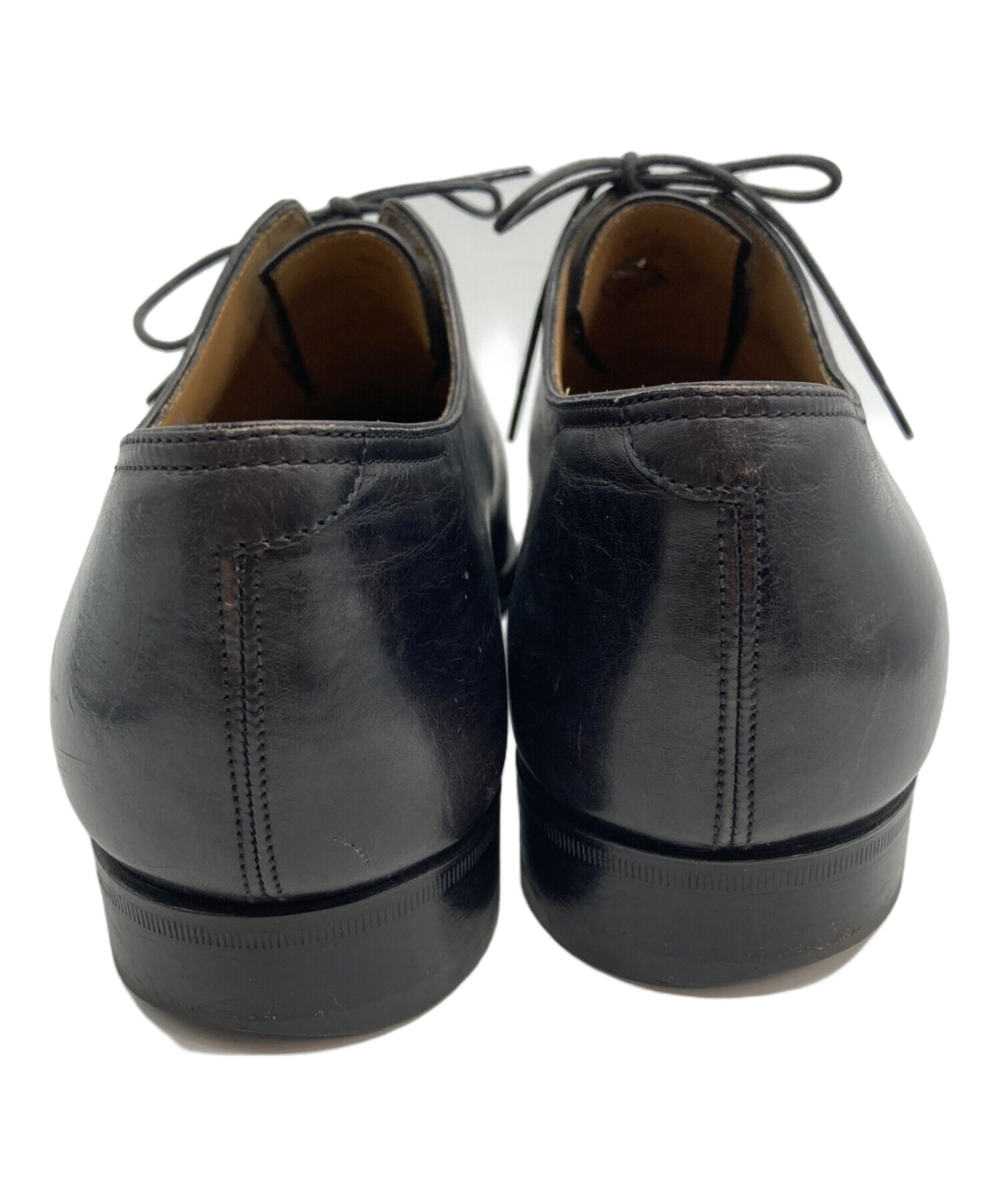 正規品】Berluti ベルルッティ 高級レザーシューズ 8 1/2 ブラック 中古・古着通販】Berluti (ベルルッティ) アレッサンドロレザー