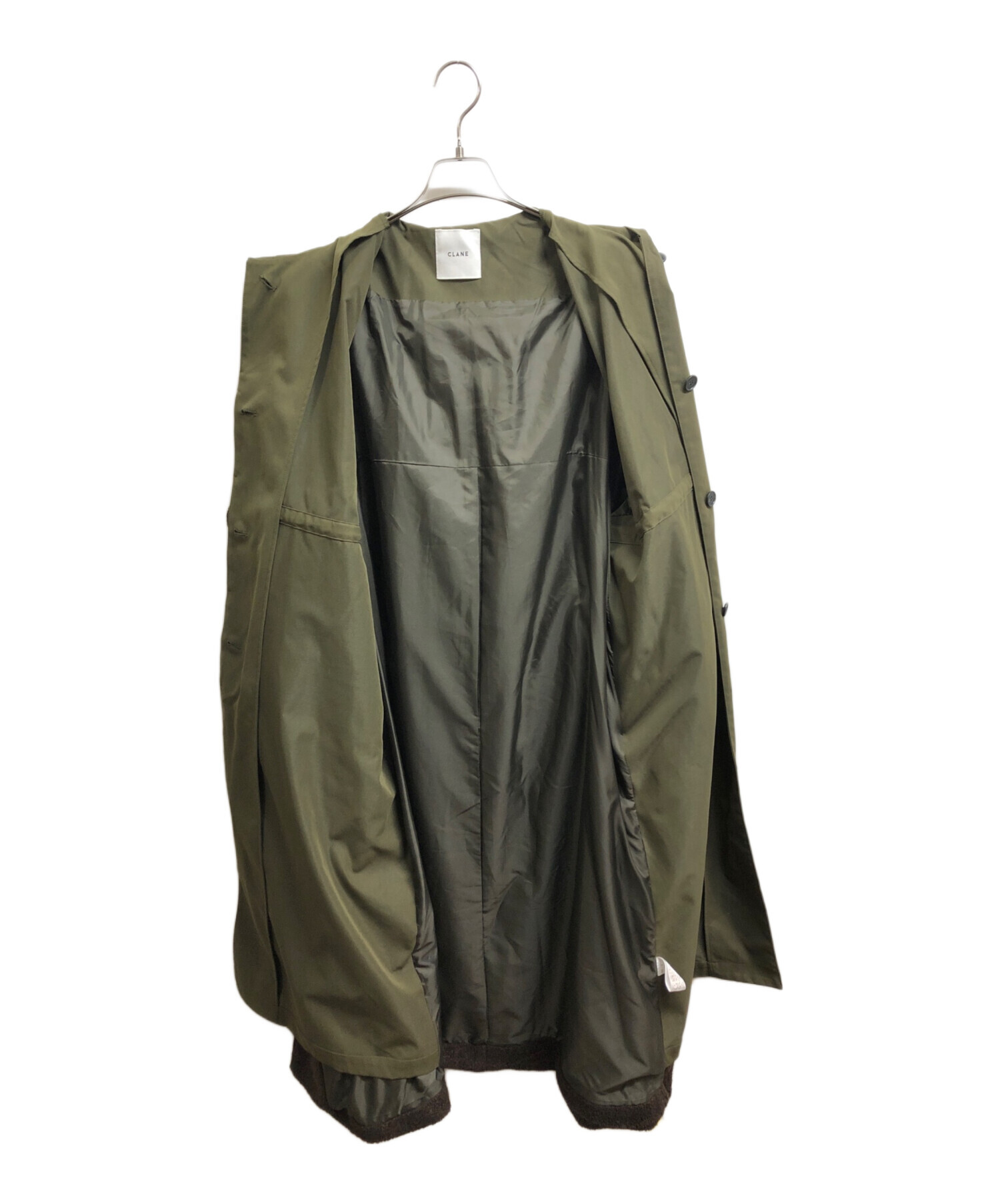 中古・古着通販】CLANE (クラネ) MILITARY LAYER BOA COAT グリーン 