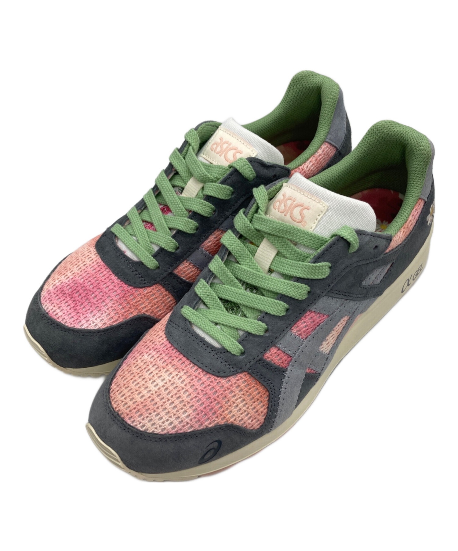 中古・古着通販】asics (アシックス) GT-II グレー×ピンク サイズ:US9 
