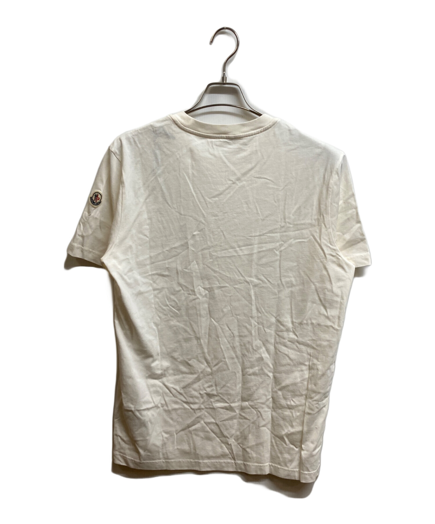 中古・古着通販】MONCLER (モンクレール) ロゴ パッチ Tシャツ 