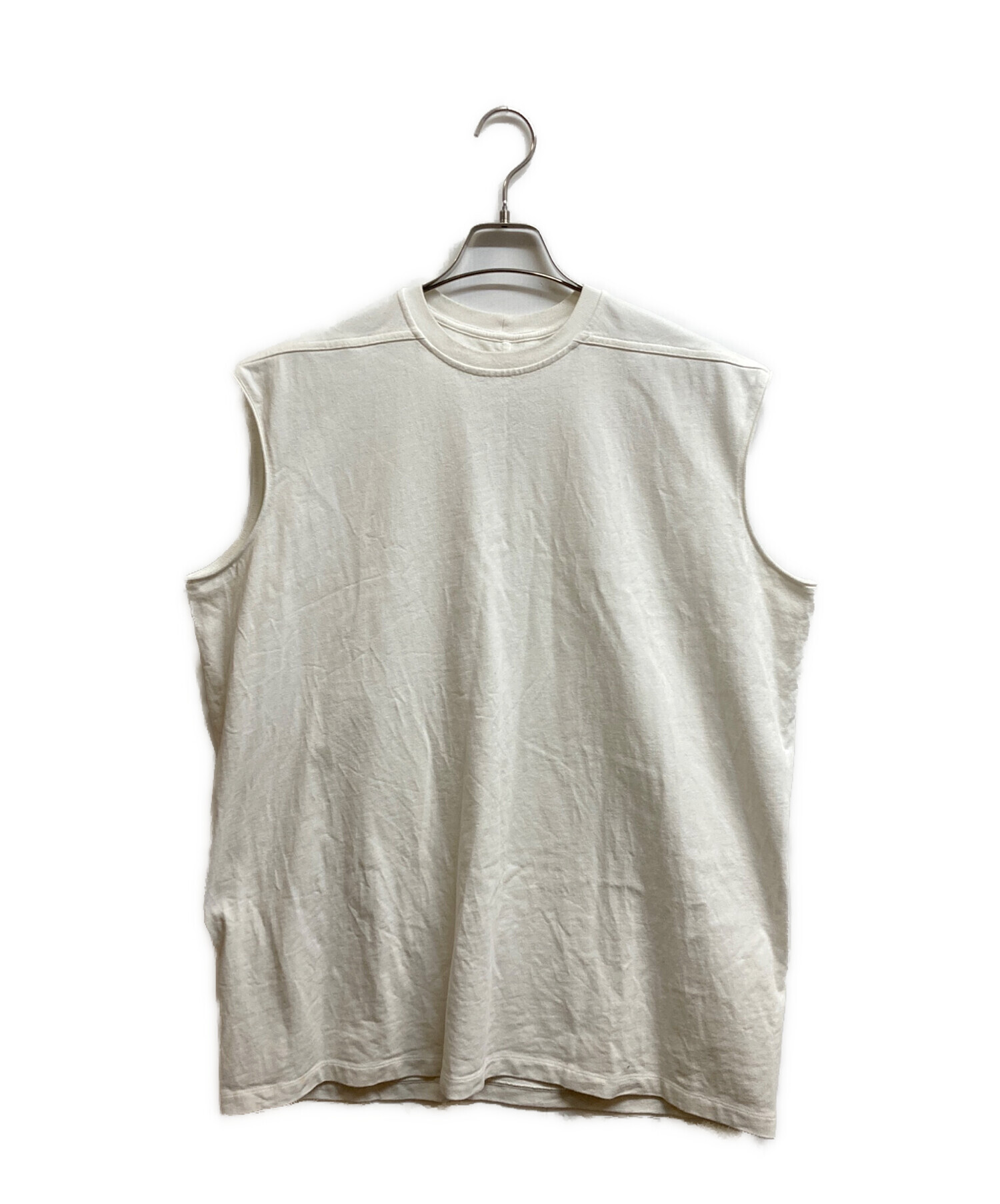 リックオウエンス ノースリーブ 中古・古着通販】RICK OWENS (リックオウエンス) ノースリーブオーバー