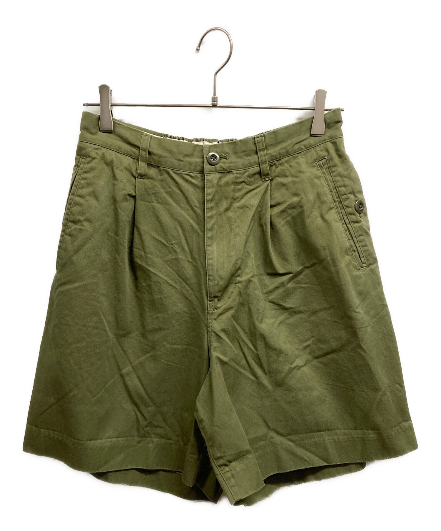中古・古着通販】UNION (ユニオン) YARBO SHORT/UNIONパンツ カーキ