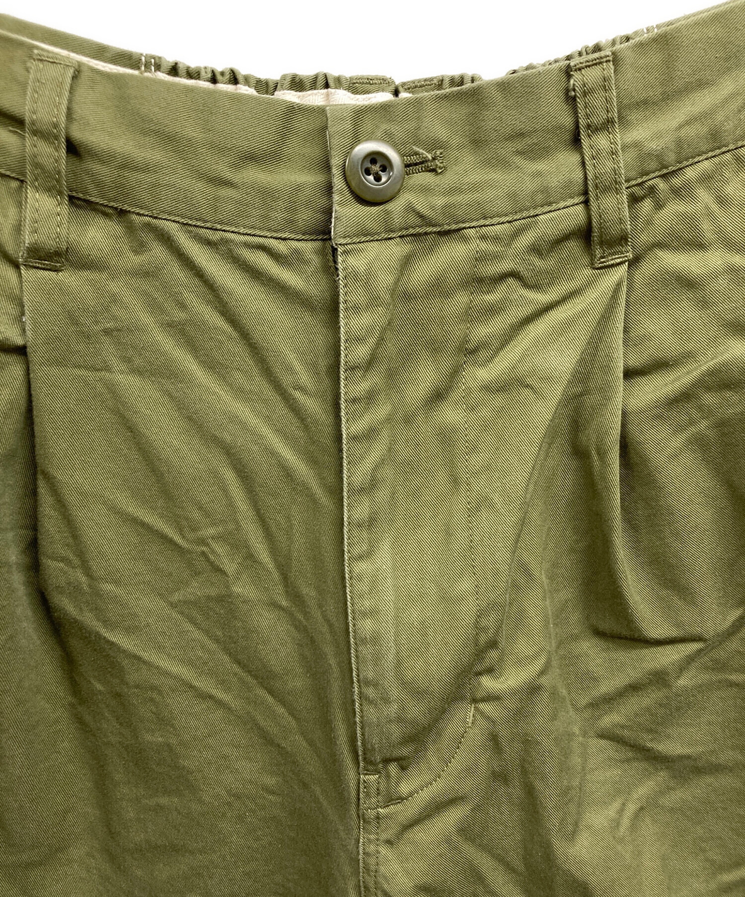 中古・古着通販】UNION (ユニオン) YARBO SHORT/UNIONパンツ カーキ