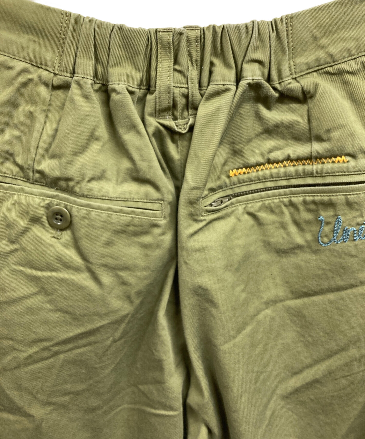中古・古着通販】UNION (ユニオン) YARBO SHORT/UNIONパンツ カーキ