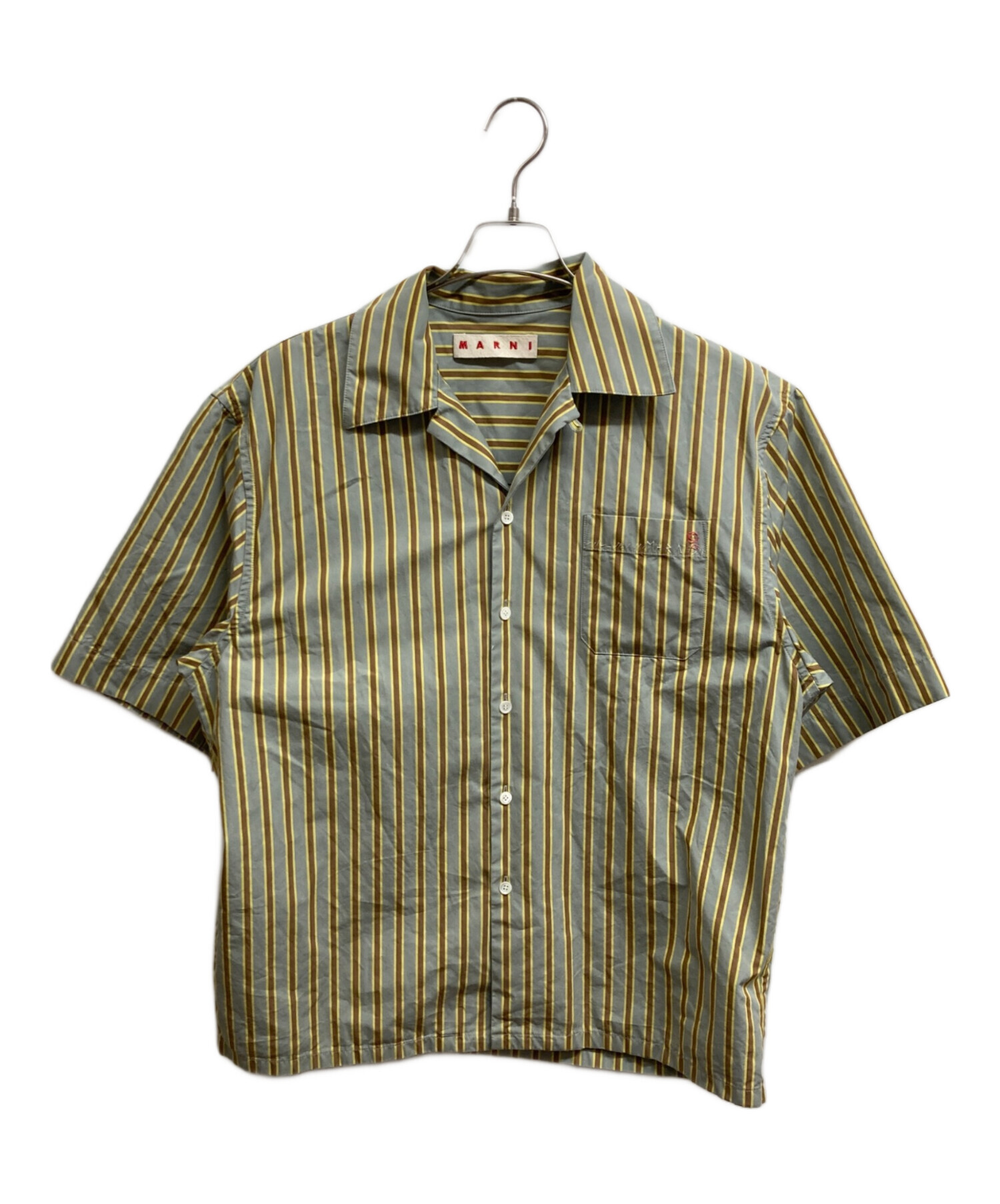 中古・古着通販】MARNI (マルニ) S/S SHIRT イエロー サイズ:46