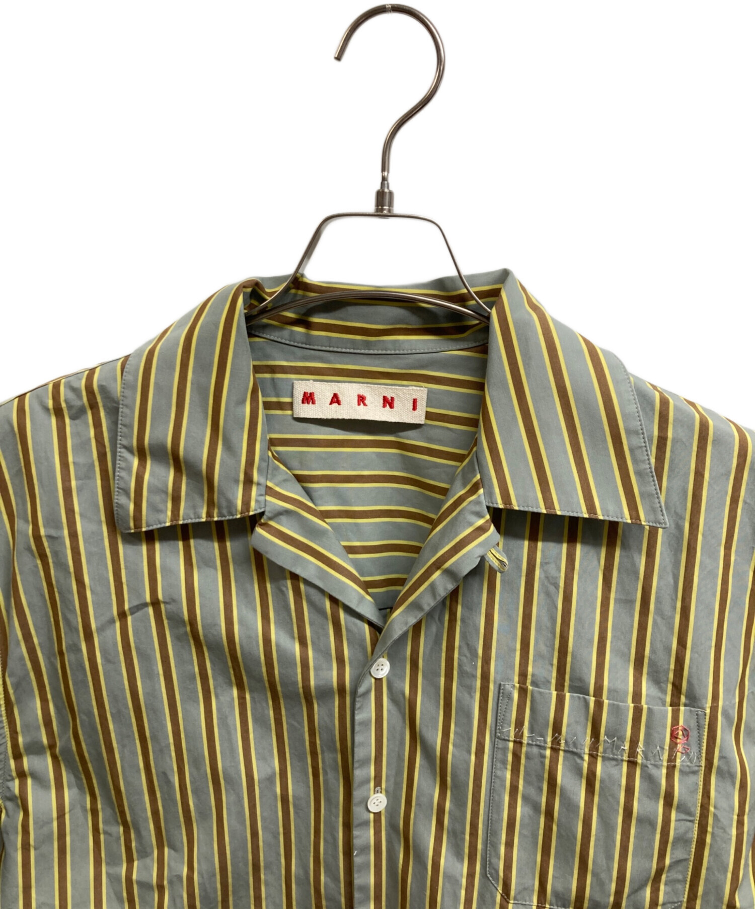 中古・古着通販】MARNI (マルニ) S/S SHIRT イエロー サイズ:46