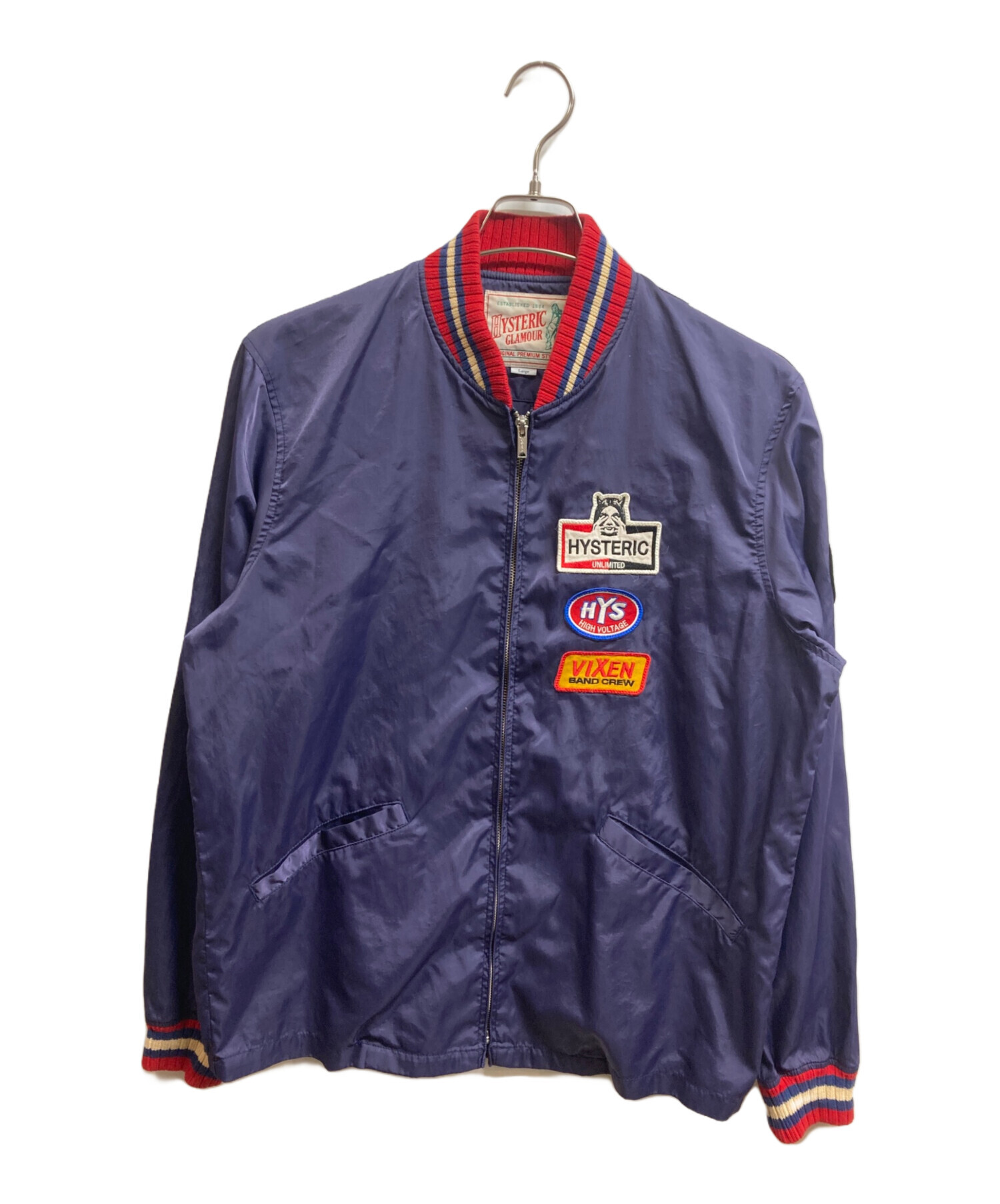 HYSTERIC 青 ナイロンジャケット