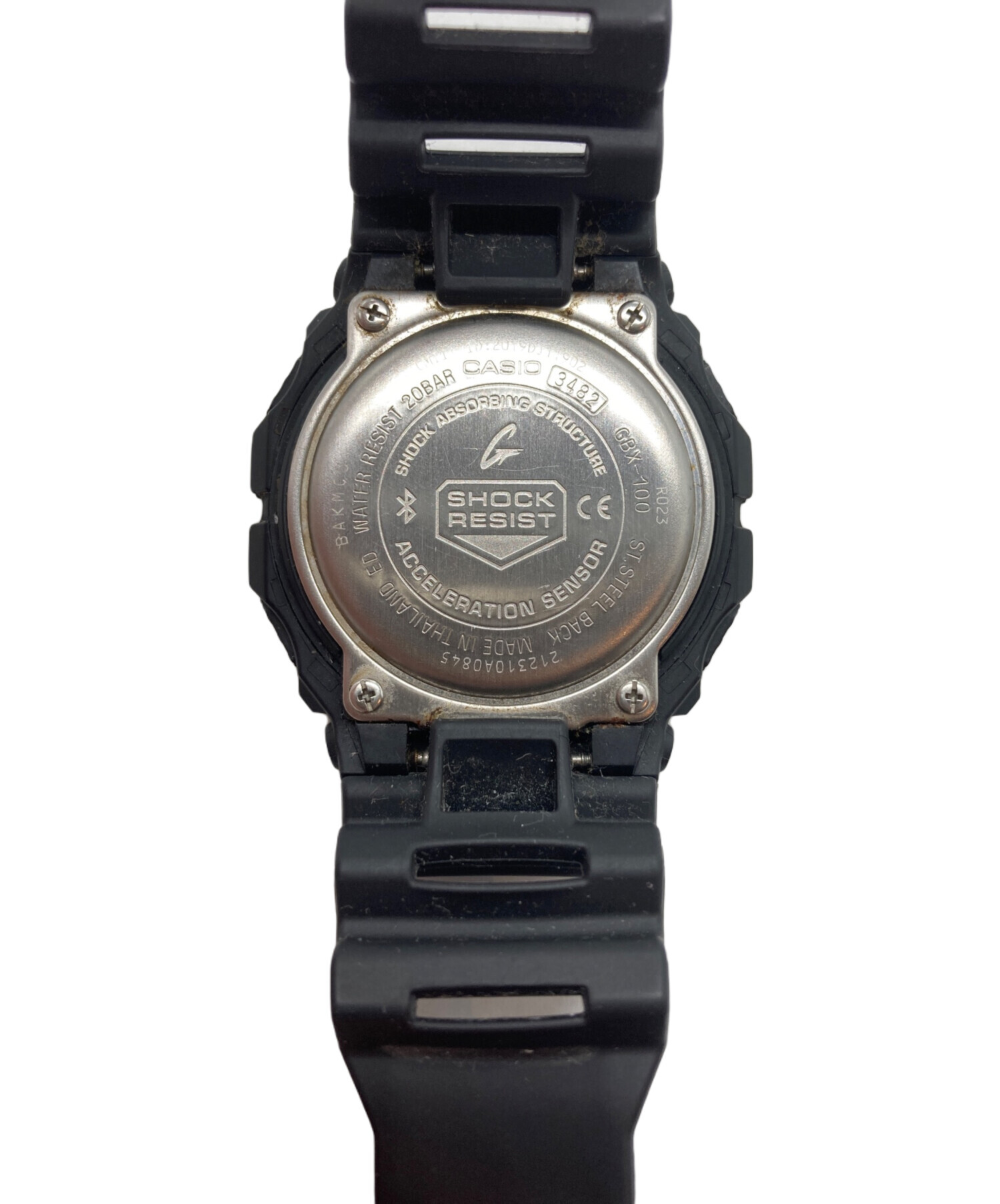 中古・古着通販】CASIO (カシオ) GBX-100-1JF リストウォッチ ブラック