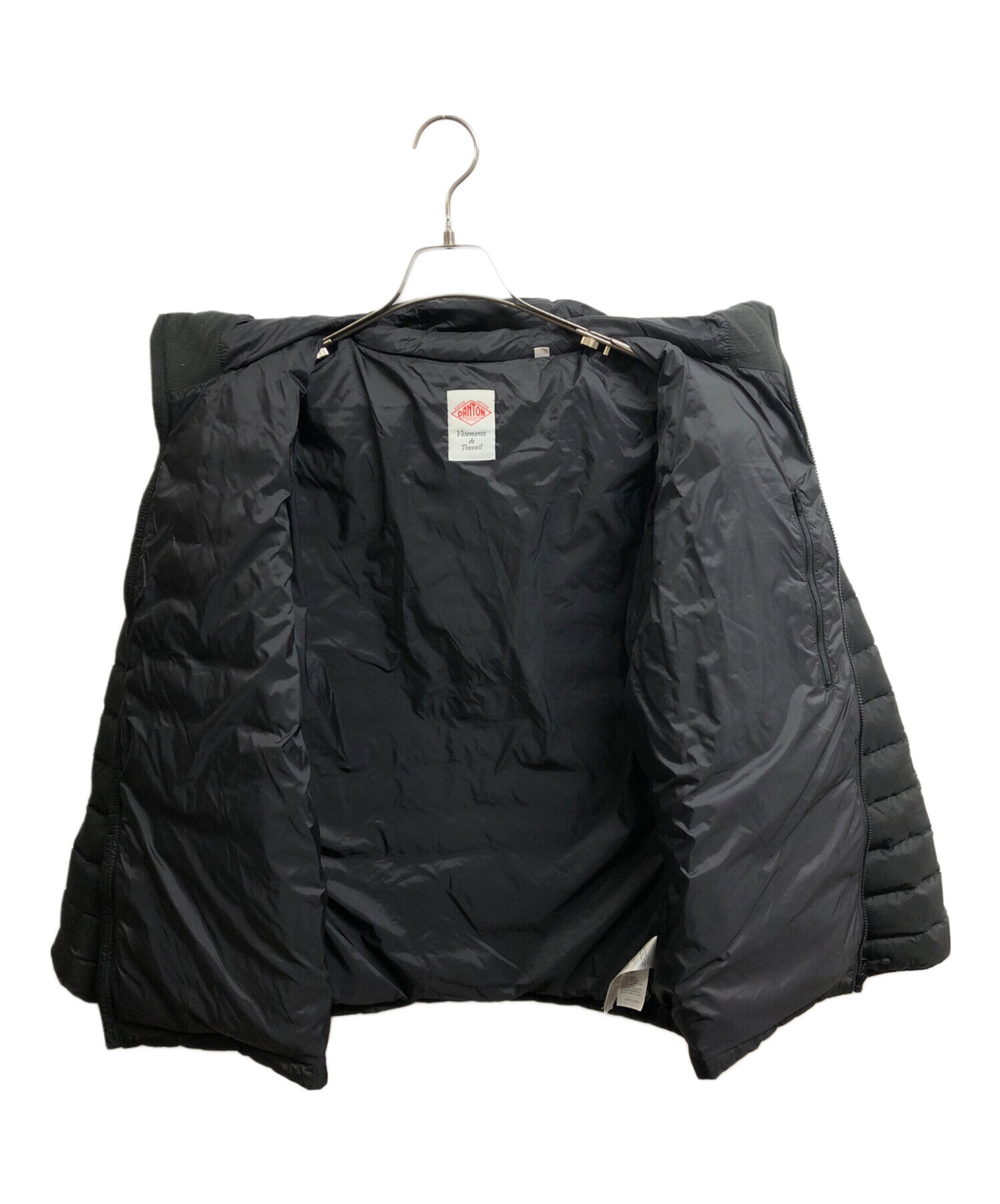 中古・古着通販】DANTON (ダントン) ライトダウンジャケット ブラック