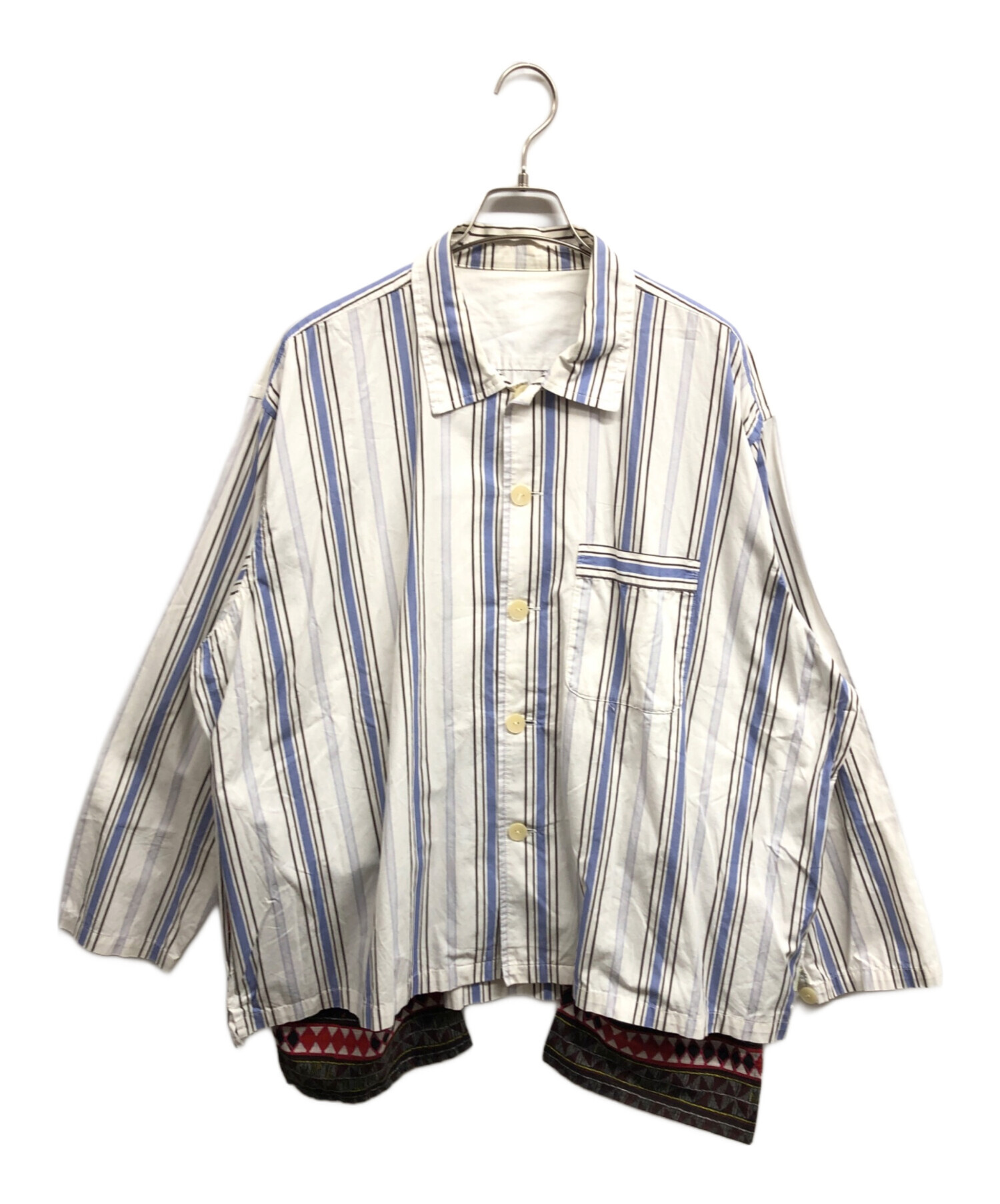 中古・古着通販】SSZ (エスエスズィー) PAKURT SHIRT ホワイト サイズ