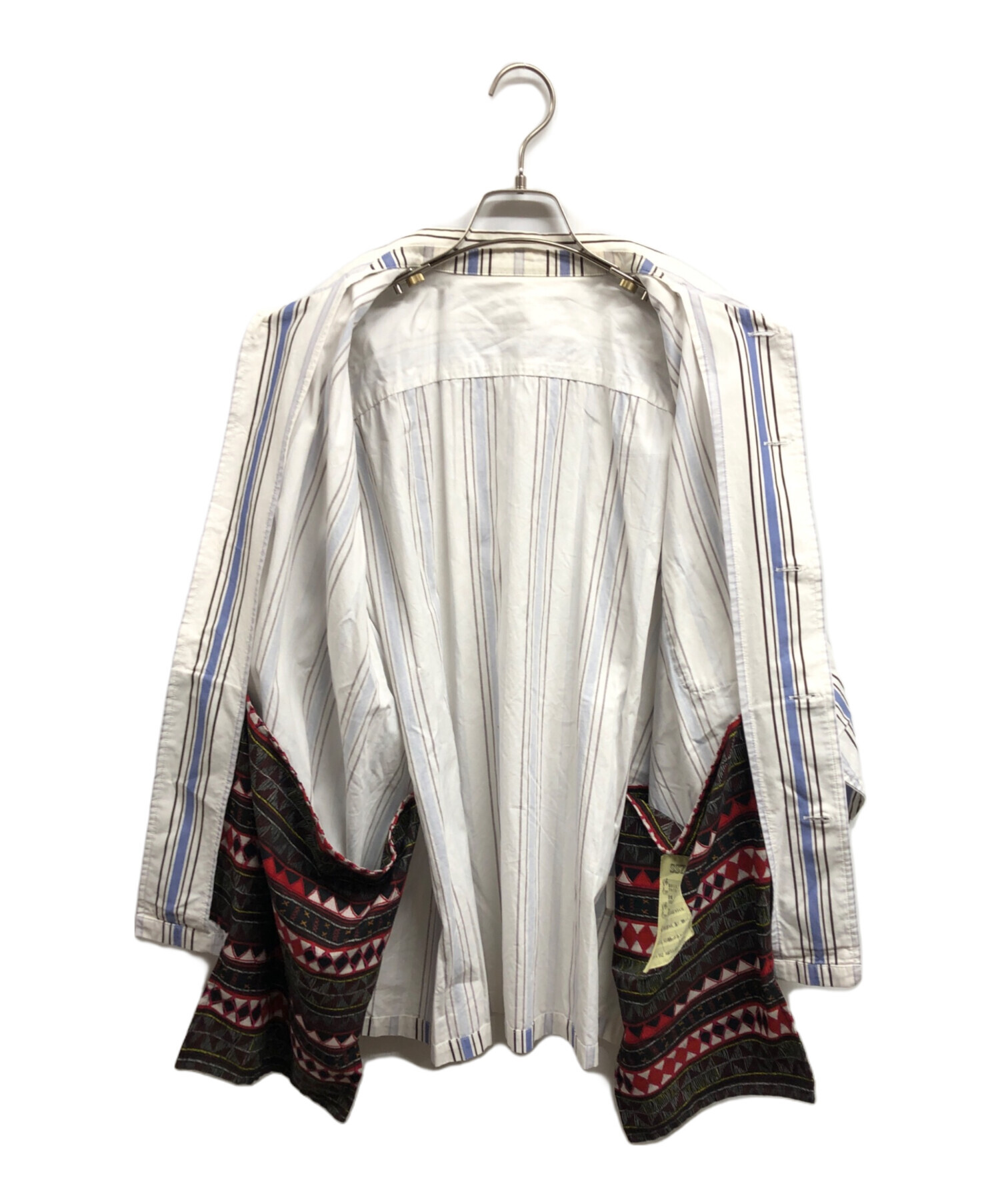 中古・古着通販】SSZ (エスエスズィー) PAKURT SHIRT ホワイト サイズ