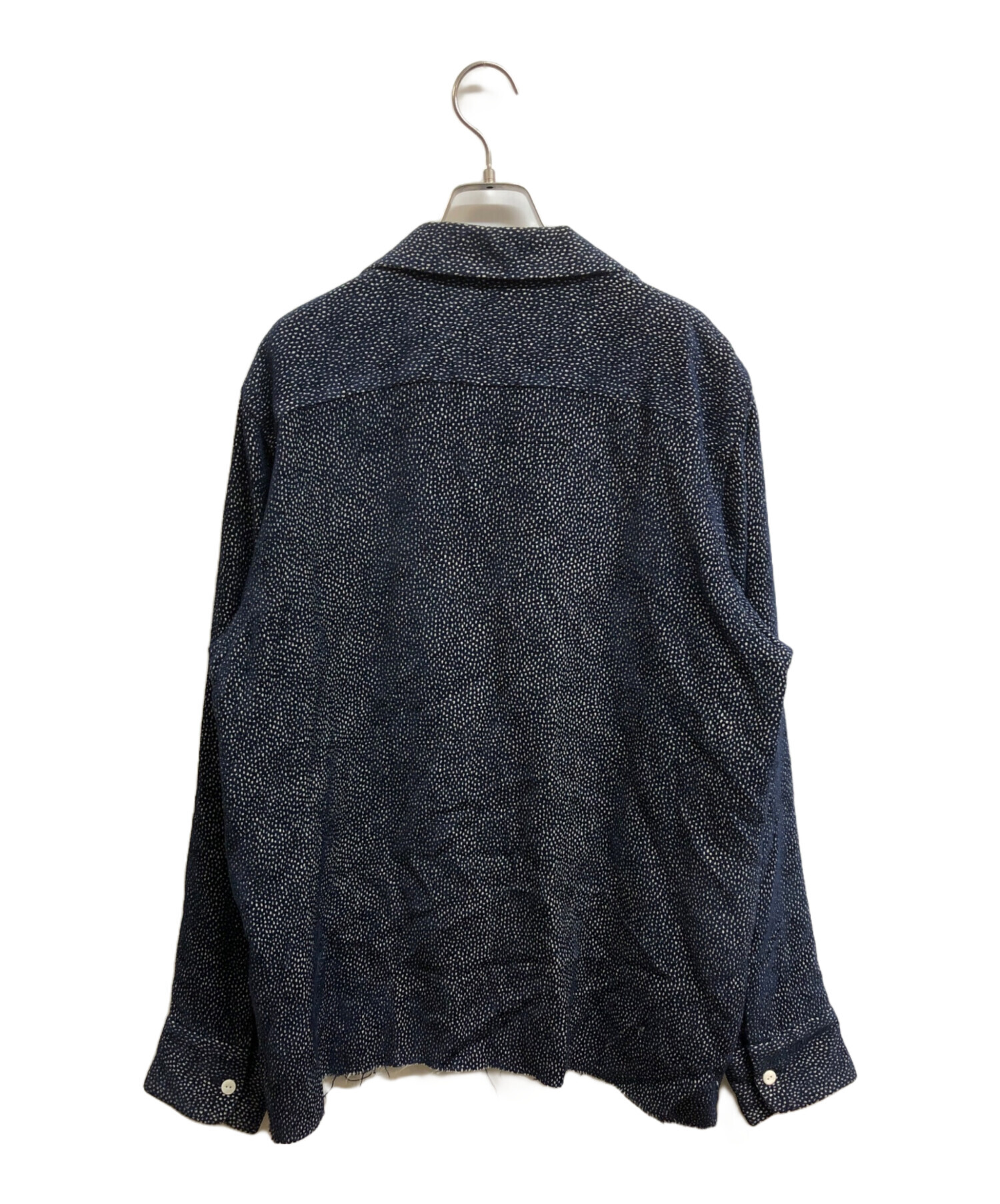 中古・古着通販】Needles (ニードルズ) C.O.B.CLASSIC SHIRT ネイビー
