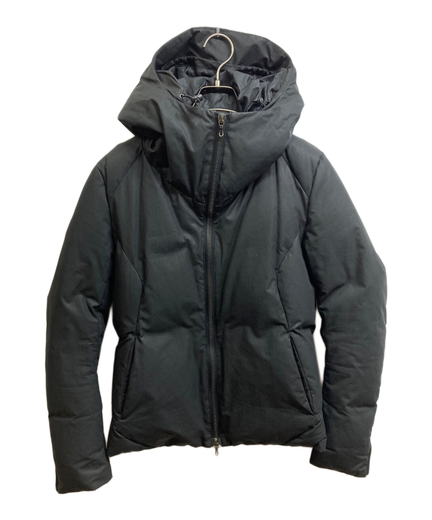 ATTACHMENT アタッチメント ダウンジャケット 中綿ジャケット ブラック 中古・古着通販】ATTACHMENT (アタッチメント) ダウンジャケット