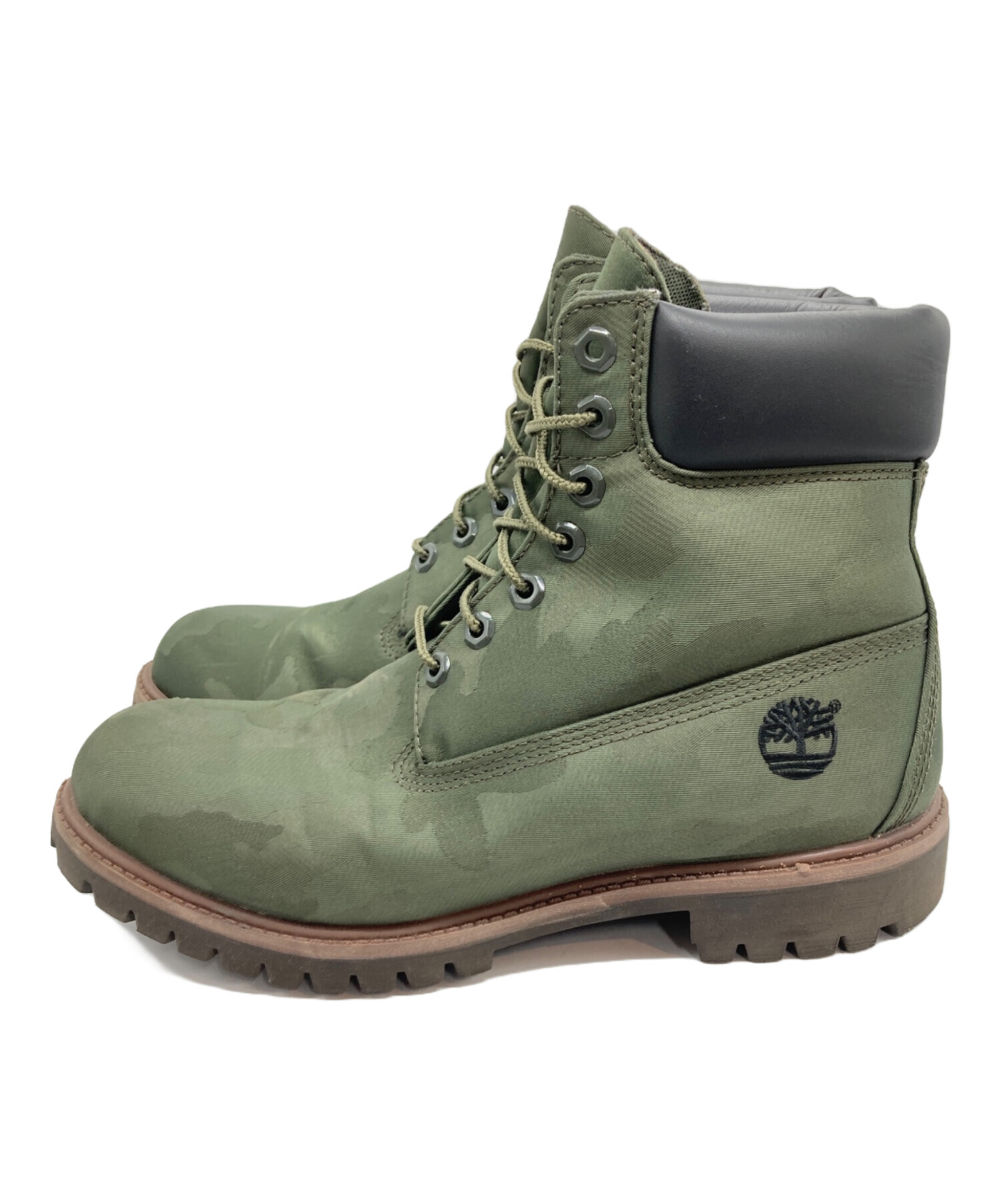 中古・古着通販】Timberland (ティンバーランド) FABRIC BOOT GREEN