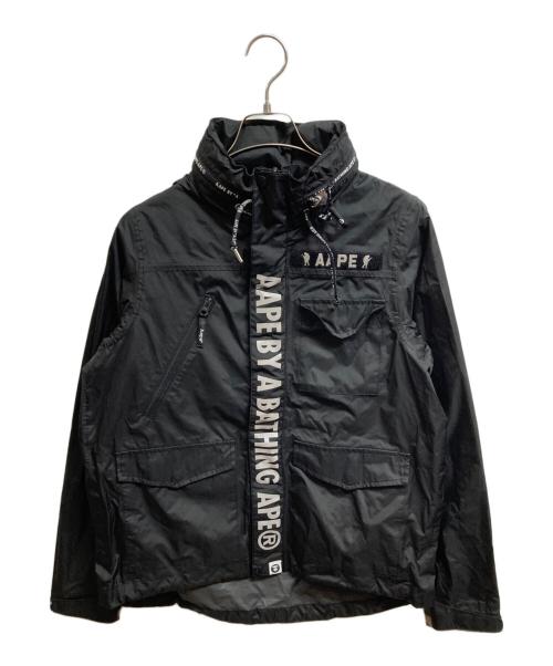 A BATHING APE 総柄 ビッグシルエット ナイロンジャケット A BATHING APE 総柄 ビッグシルエット ナイロンジャケット A BATHING