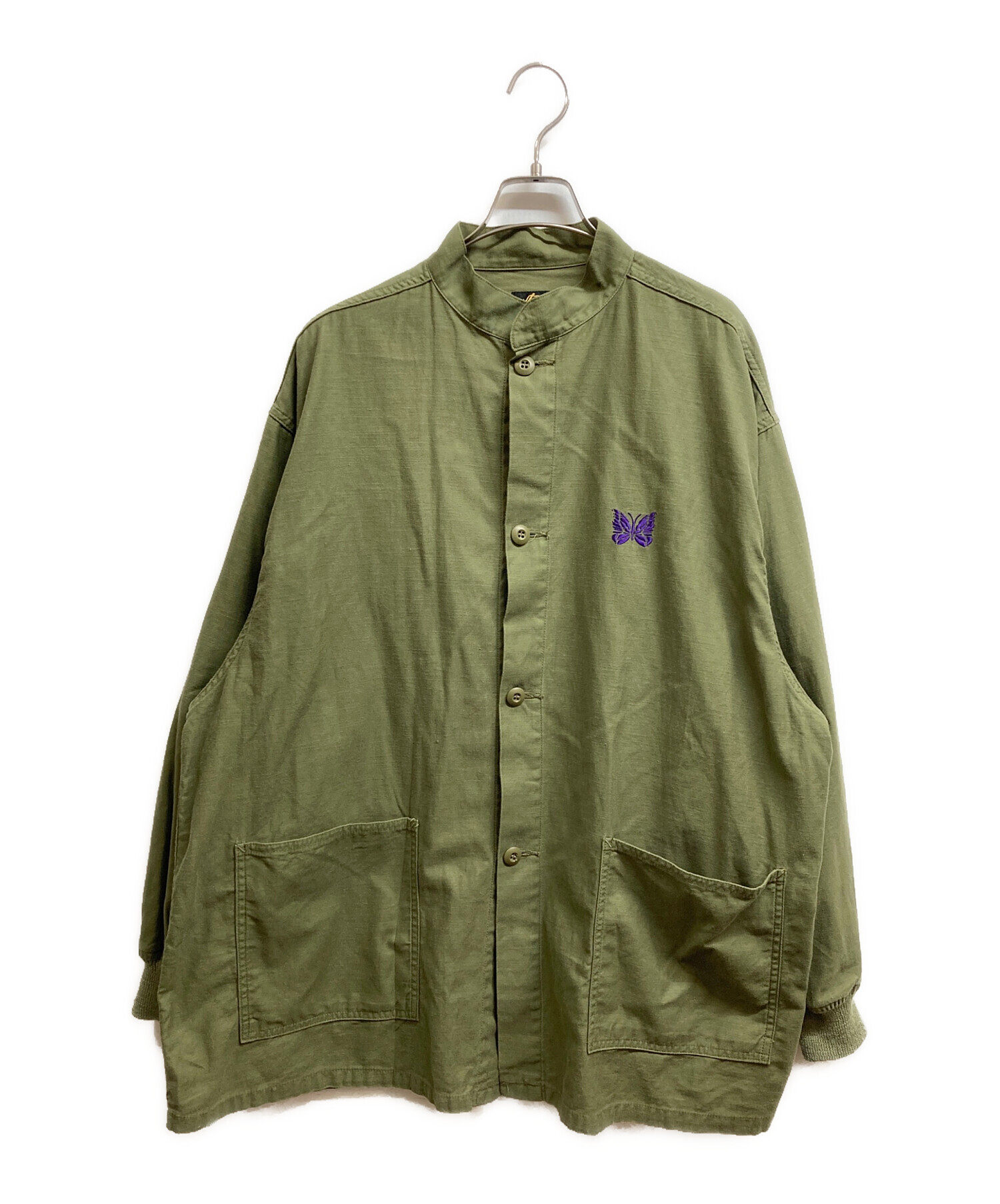 NEEDLES[ニードルズ] 23AW S.C. Army Shirt-Back Sateen 【タグ付き】Needles ニードルズ S.C. Army Shirt