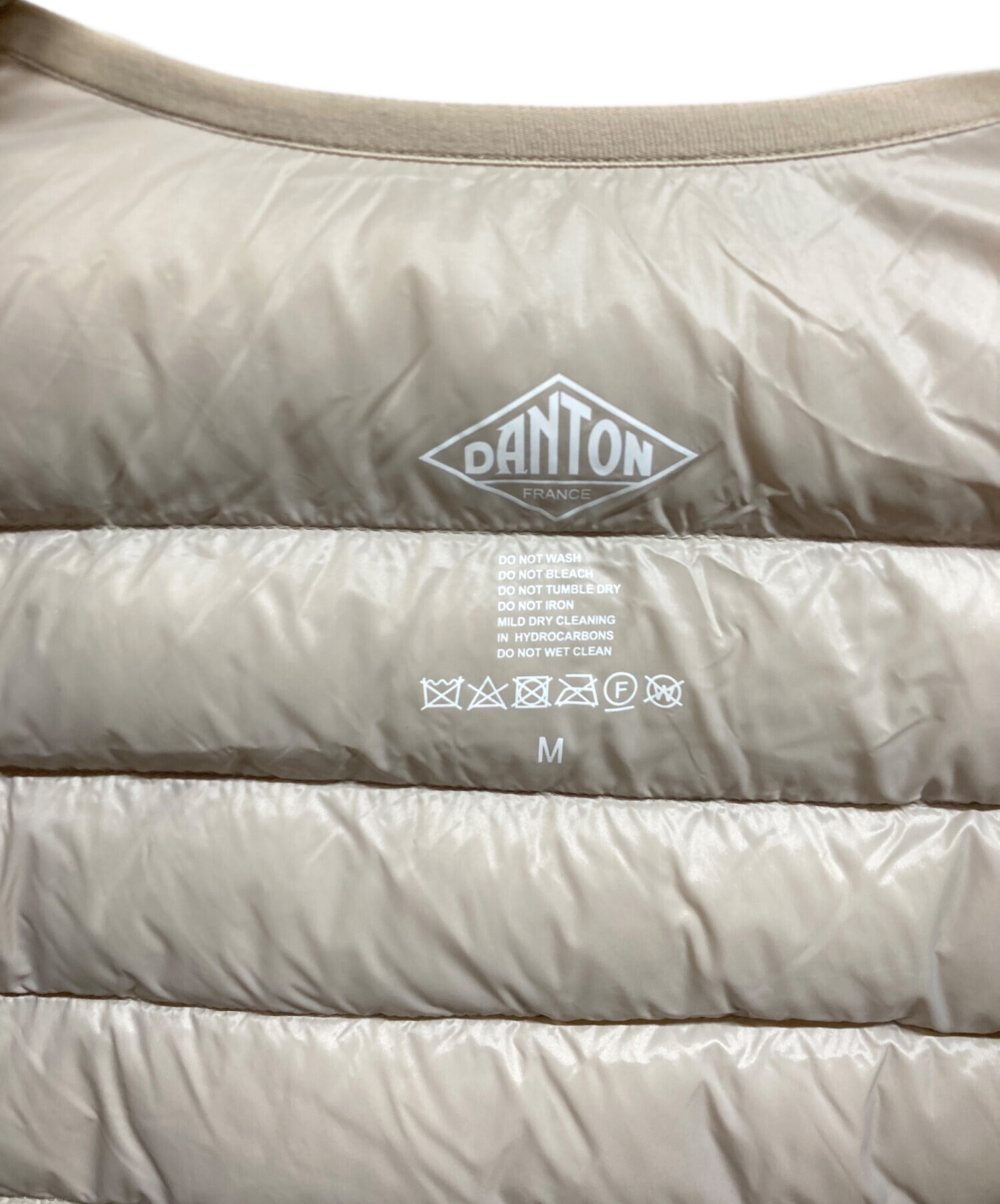 中古・古着通販】DANTON (ダントン) ダウンジャケット アイボリー 