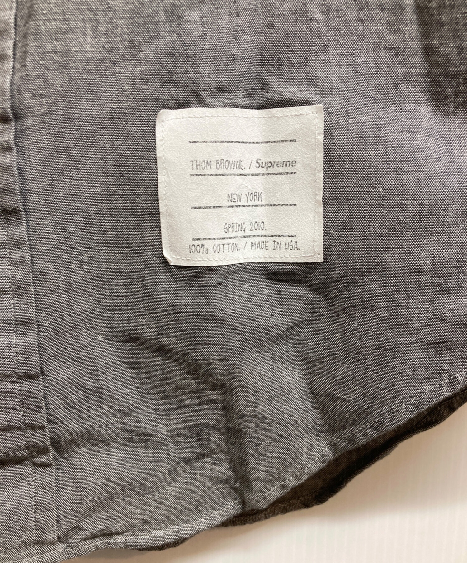 中古・古着通販】Thom Browne (トムブラウン) SUPREME (シュプリーム