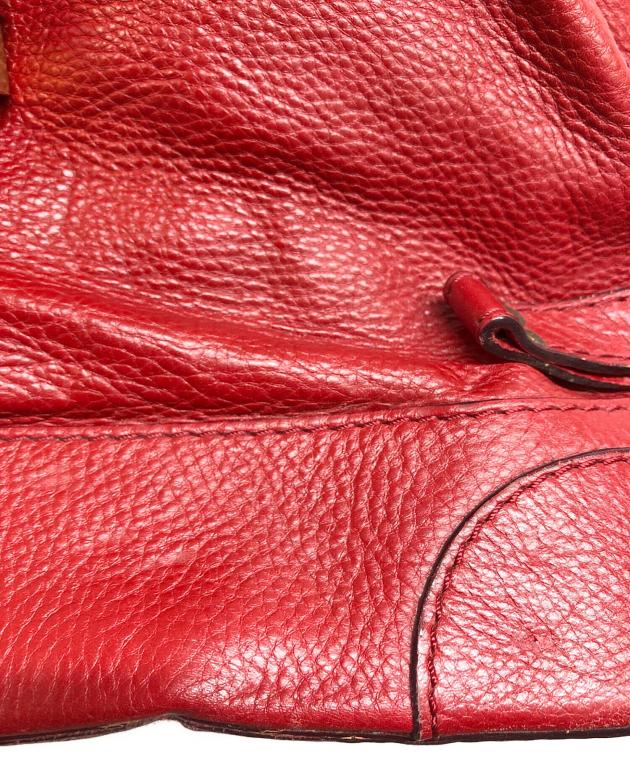 中古・古着通販】Chloe (クロエ) パディントン ハンドバッグ レッド