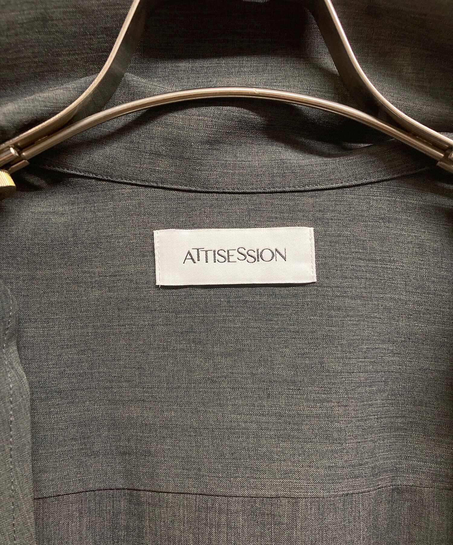 中古・古着通販】ATTISESSION (アティセッション) スタンドカラー 