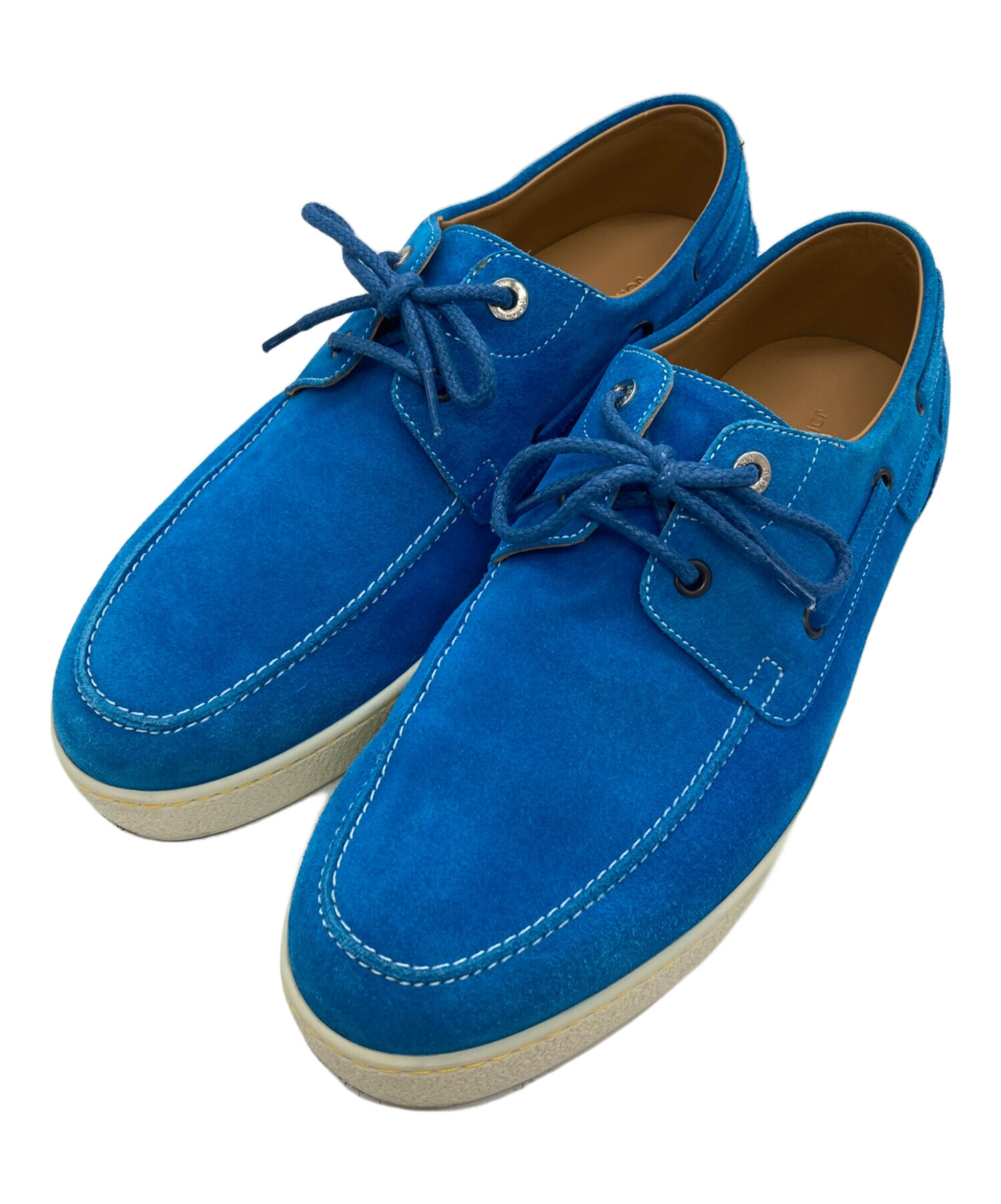 中古・古着通販】JOHN LOBB (ジョンロブ) デッキシューズ ブルー