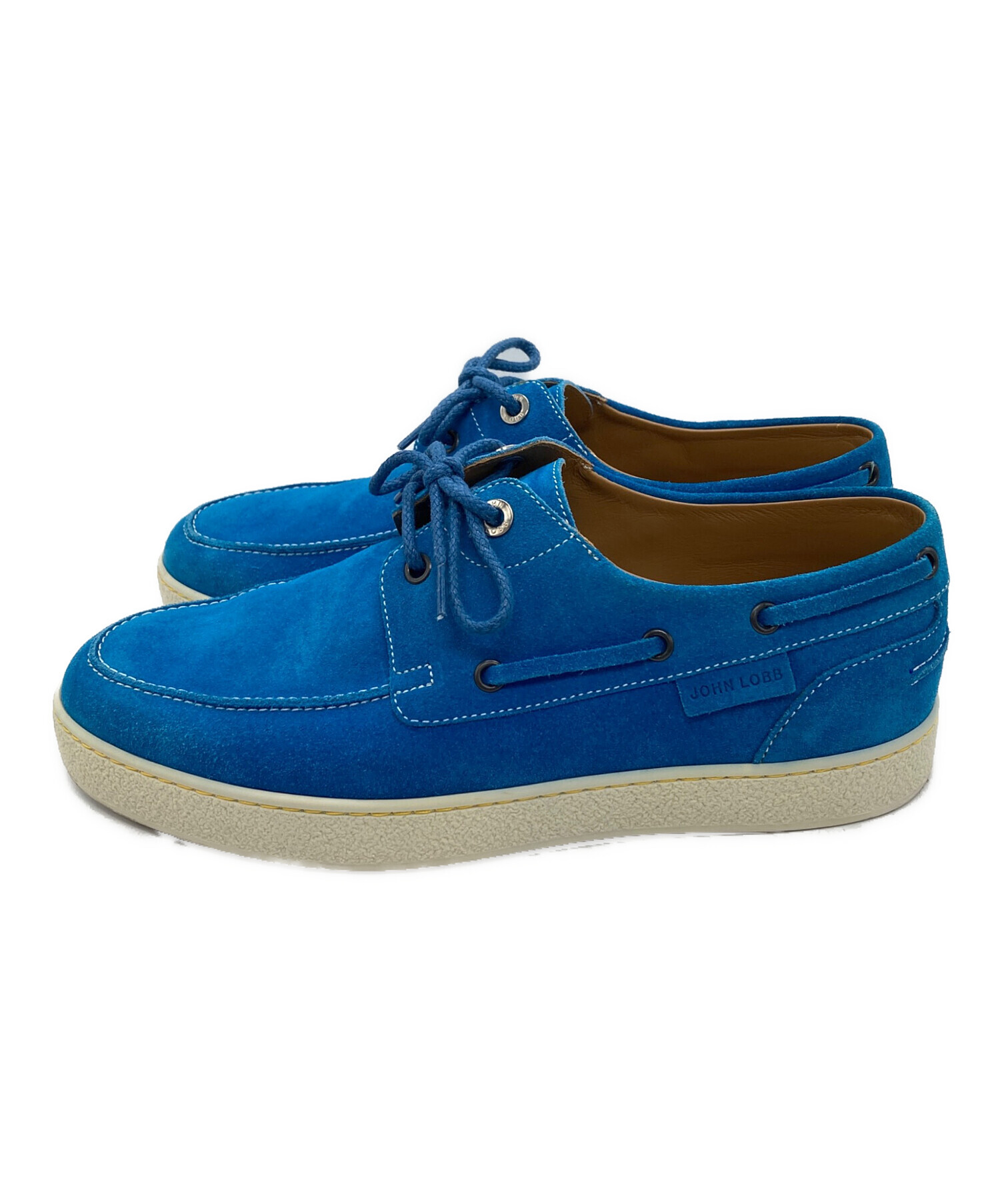 中古・古着通販】JOHN LOBB (ジョンロブ) デッキシューズ ブルー