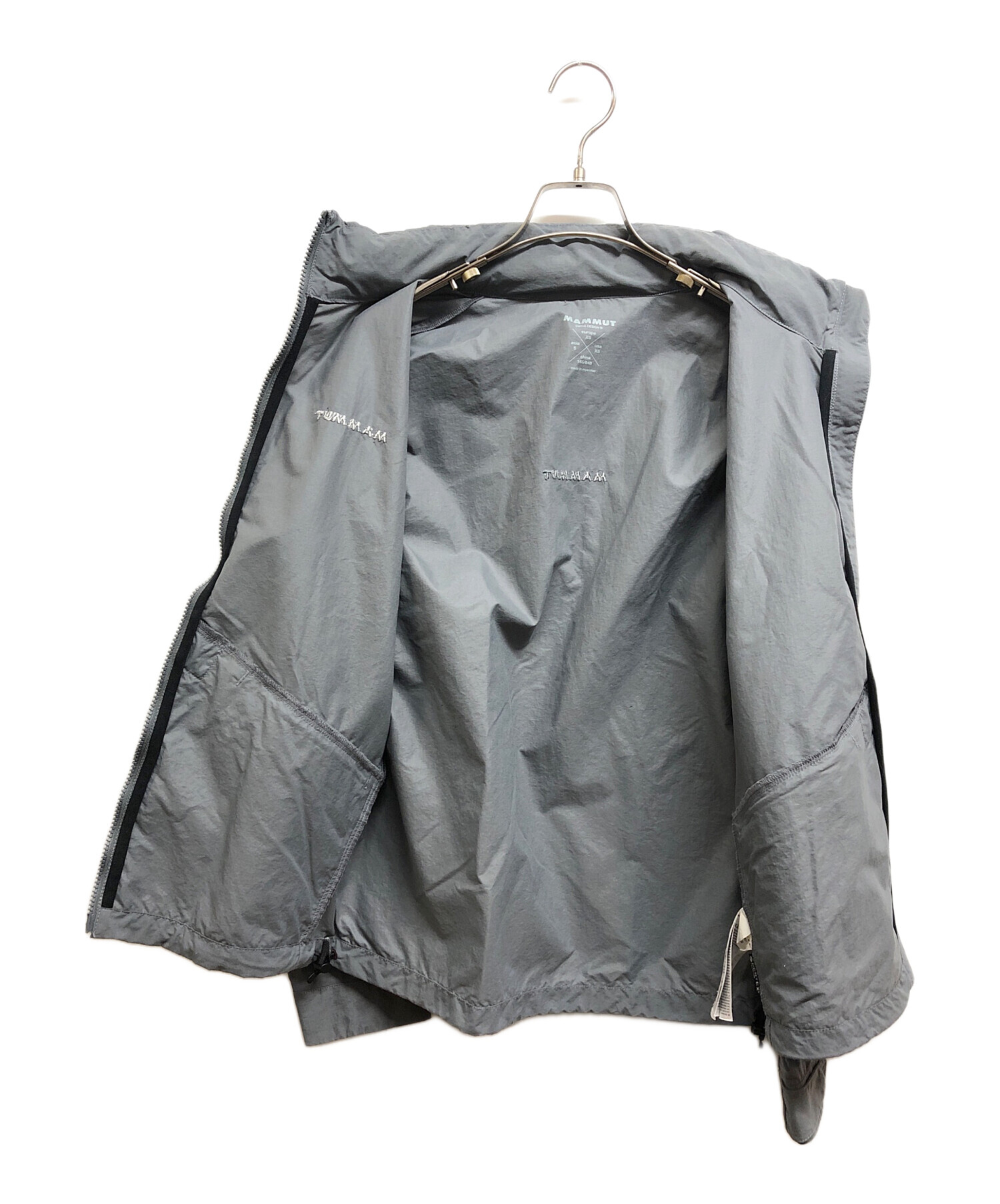 最終値下！新品　未使用　マムート　MAMMUT　ストーニージャケット　廃盤カラー 中古・古着通販】MAMMUT (マムート) ナイロンジャケット グレー サイズ