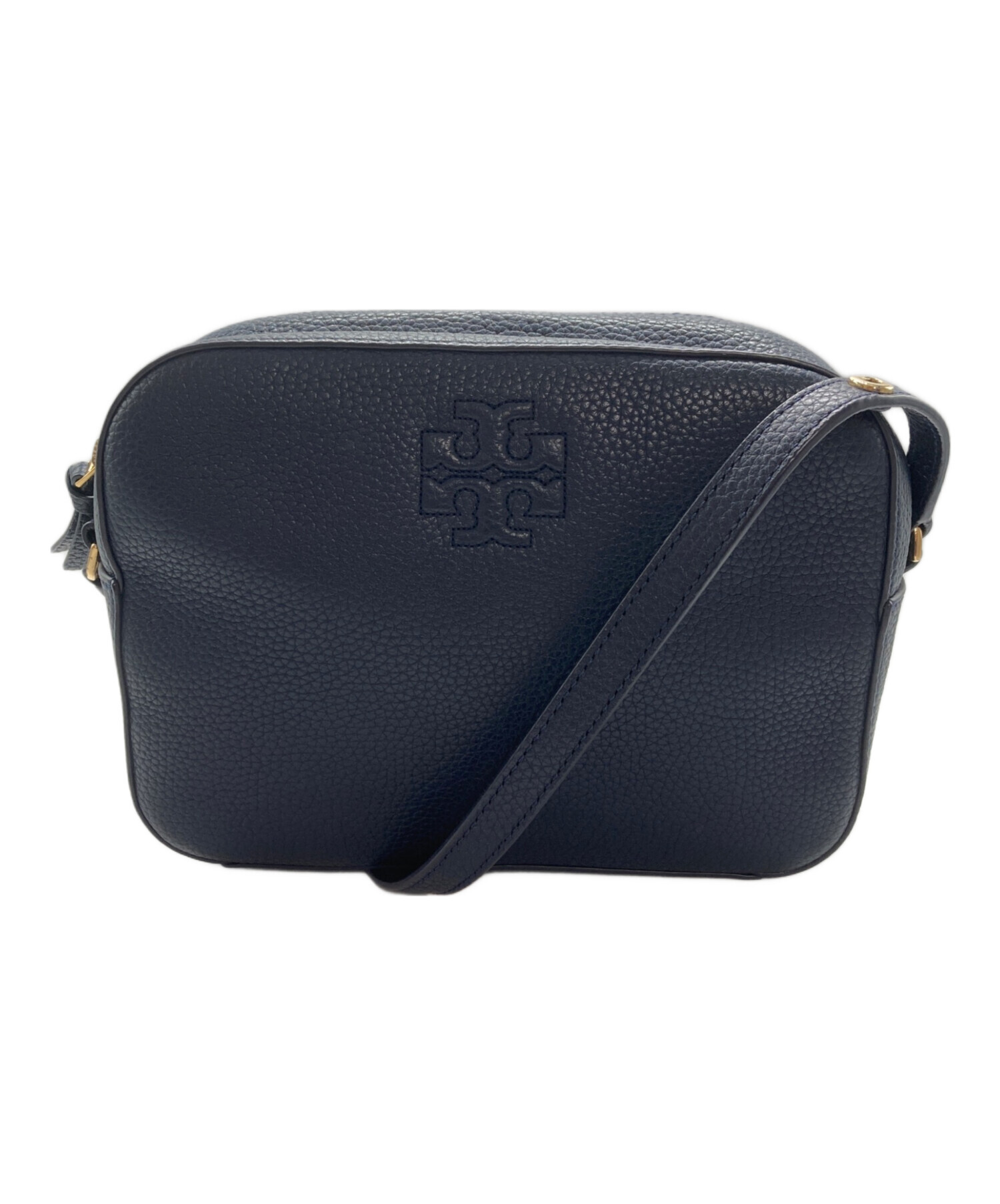 中古・古着通販】TORY BURCH (トリーバーチ) カメラバッグ ネイビー