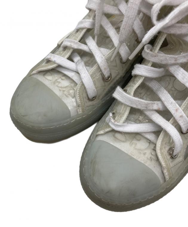 中古・古着通販】Dior (ディオール) B23 クリア ハイカットスニーカー