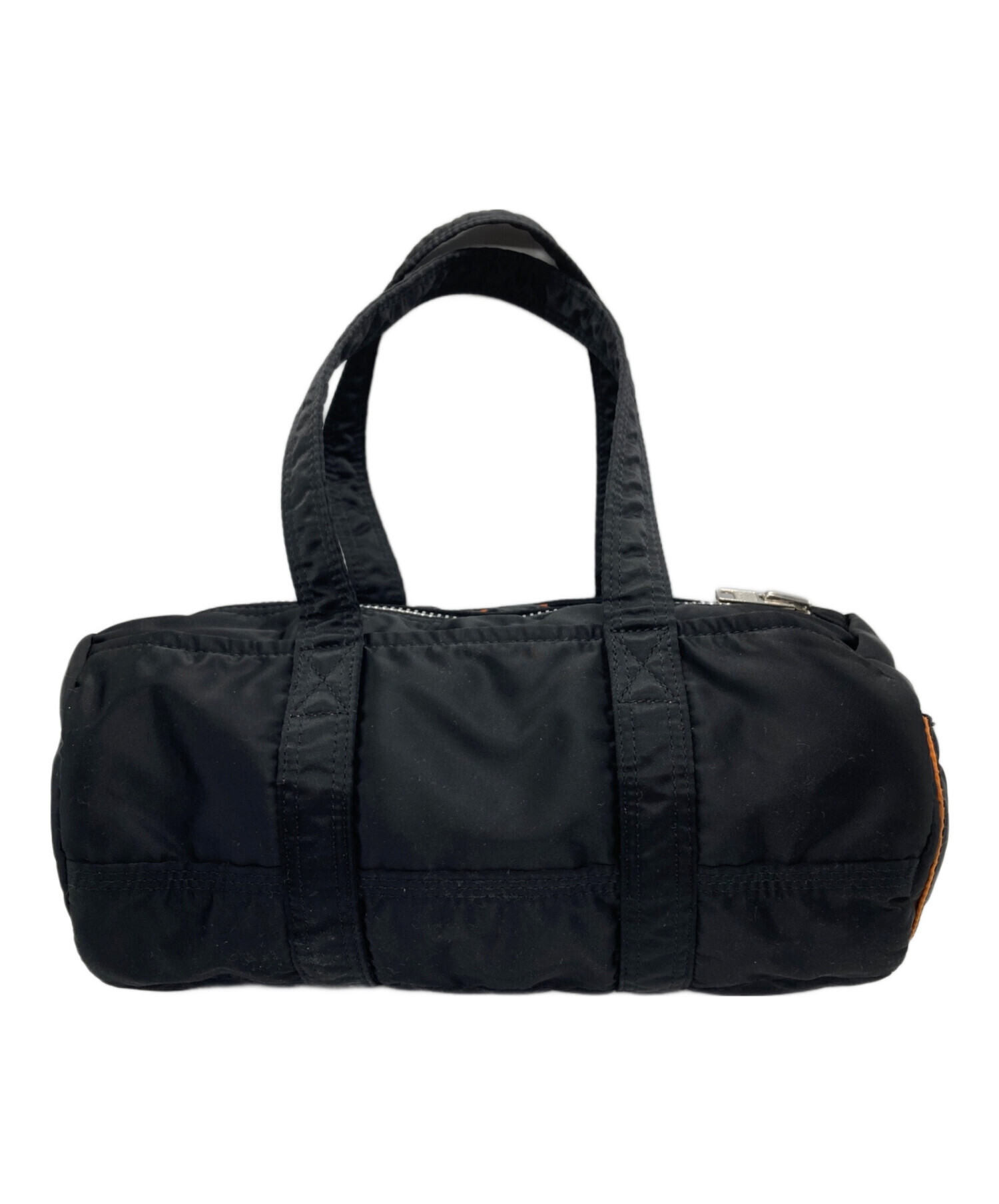 PORTER ブラック ドラムバッグ【美品】 中古・古着通販】PORTER (ポーター) ドラムバッグS ブラック｜ブランド