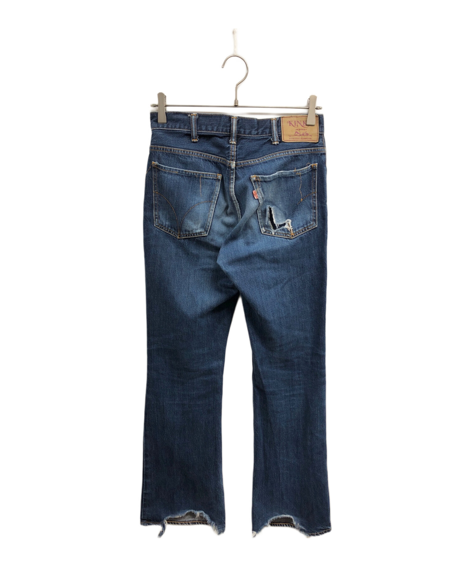 hysteric スタッズフレアデニム 中古・古着通販】Hysteric Glamour (ヒステリックグラマー) スタッズ