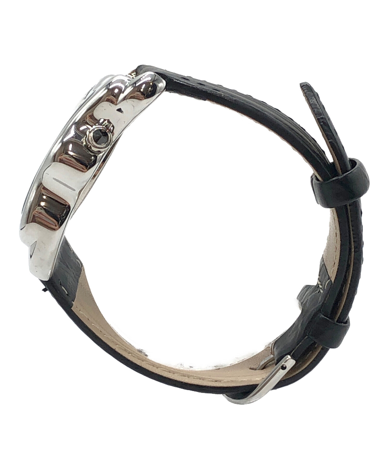 中古・古着通販】LAPHONT (ラフォン) SQUARE MELTING WATCH ホワイト