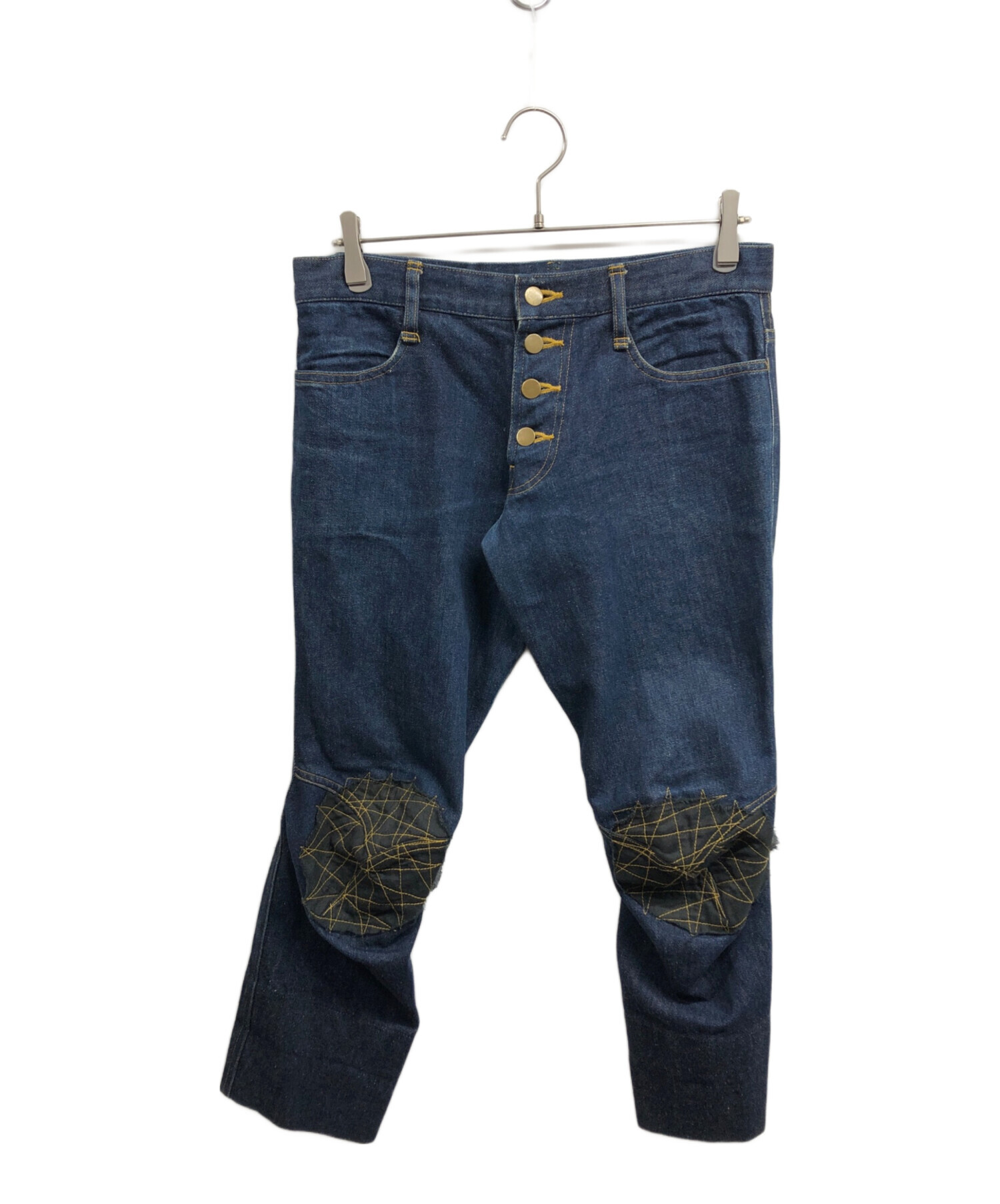 中古・古着通販】Nemeth (ネメス) 立体裁断デニムパンツ インディゴ
