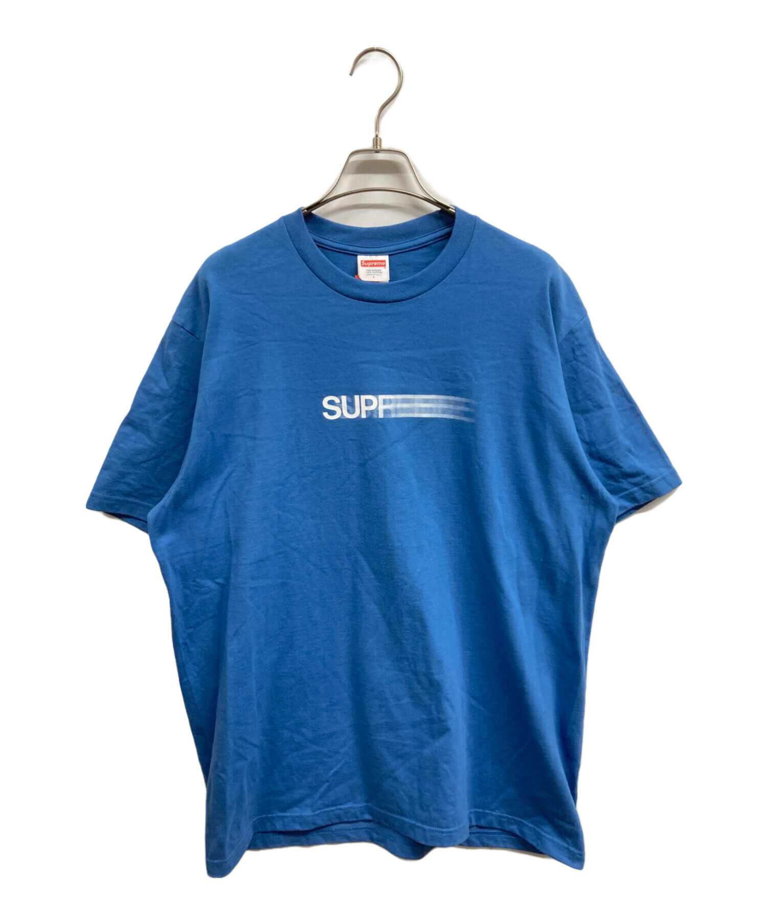 中古・古着通販】Supreme (シュプリーム) Motion Logo Tee ブルー 