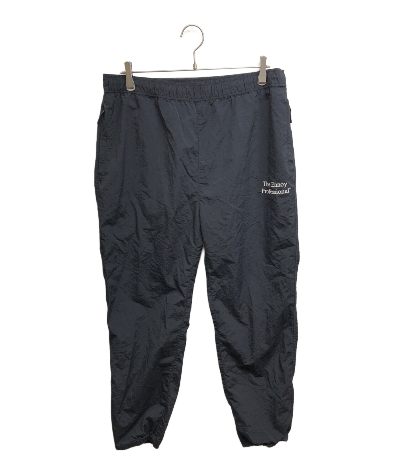中古・古着通販】ENNOY (エンノイ) Nylon Pant ブラック サイズ:XL