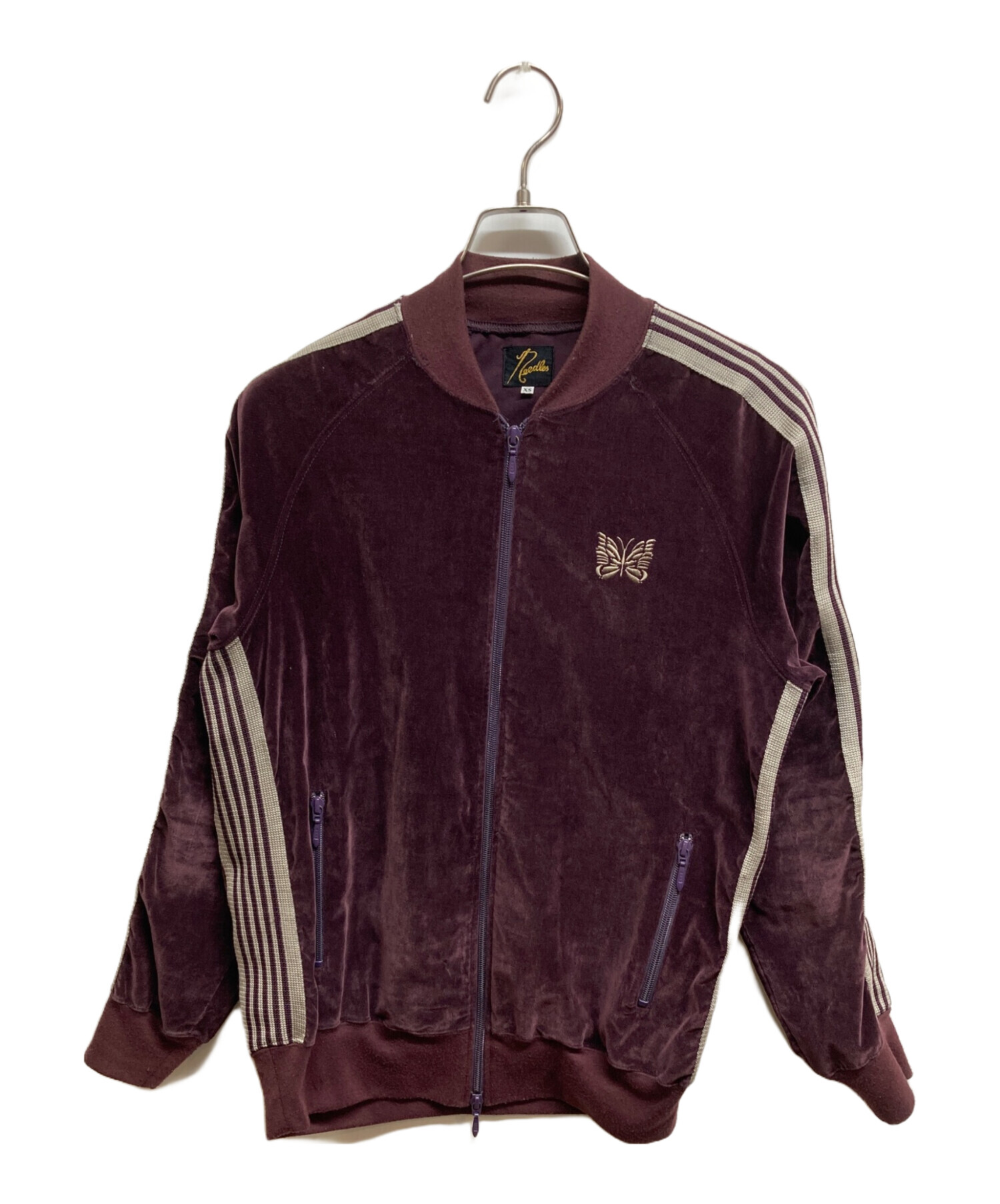 中古・古着通販】Needles (ニードルズ) ベロアトラックジャケット