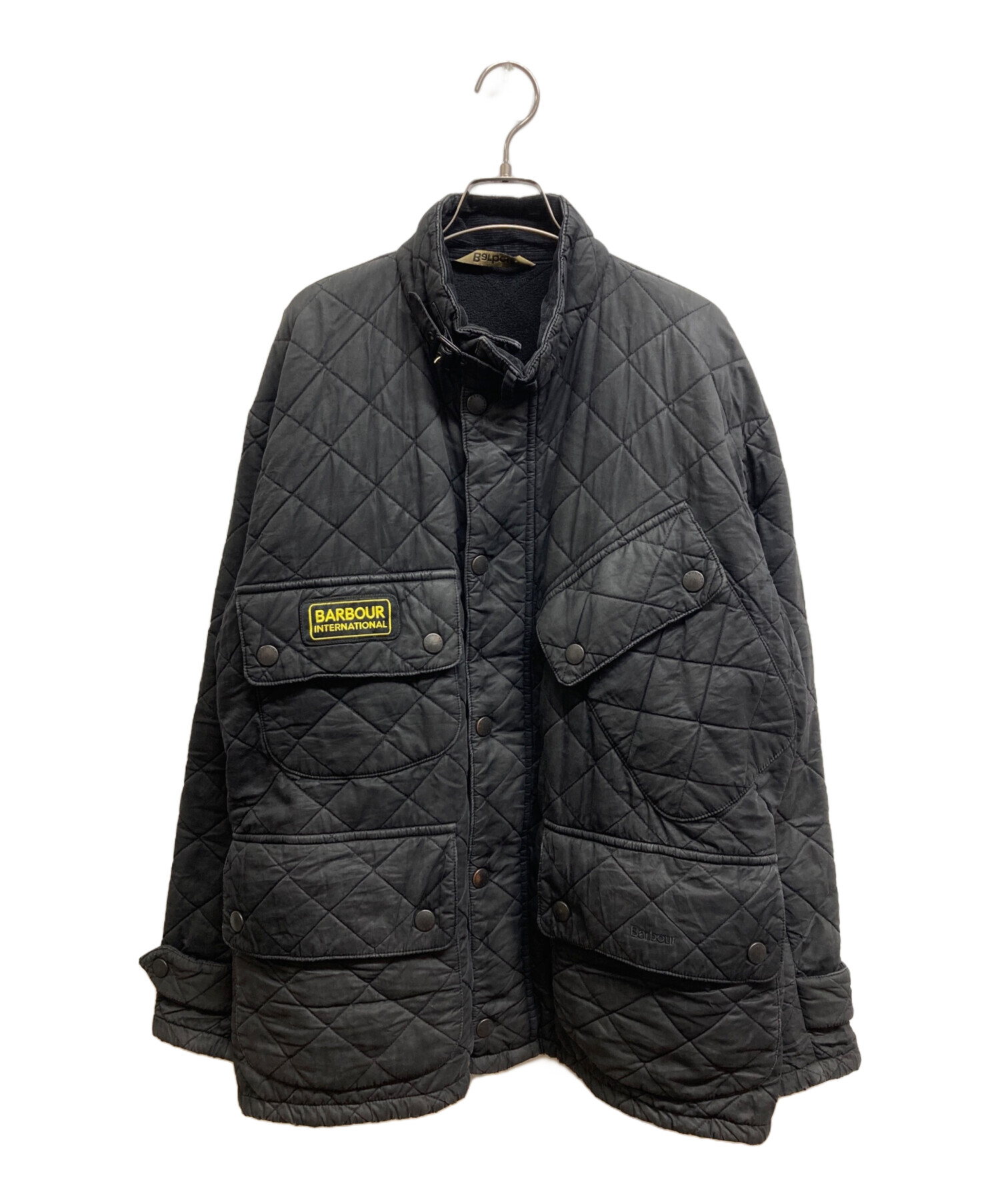 中古・古着通販】Barbour (バブアー) キルティングジャケット ブラック