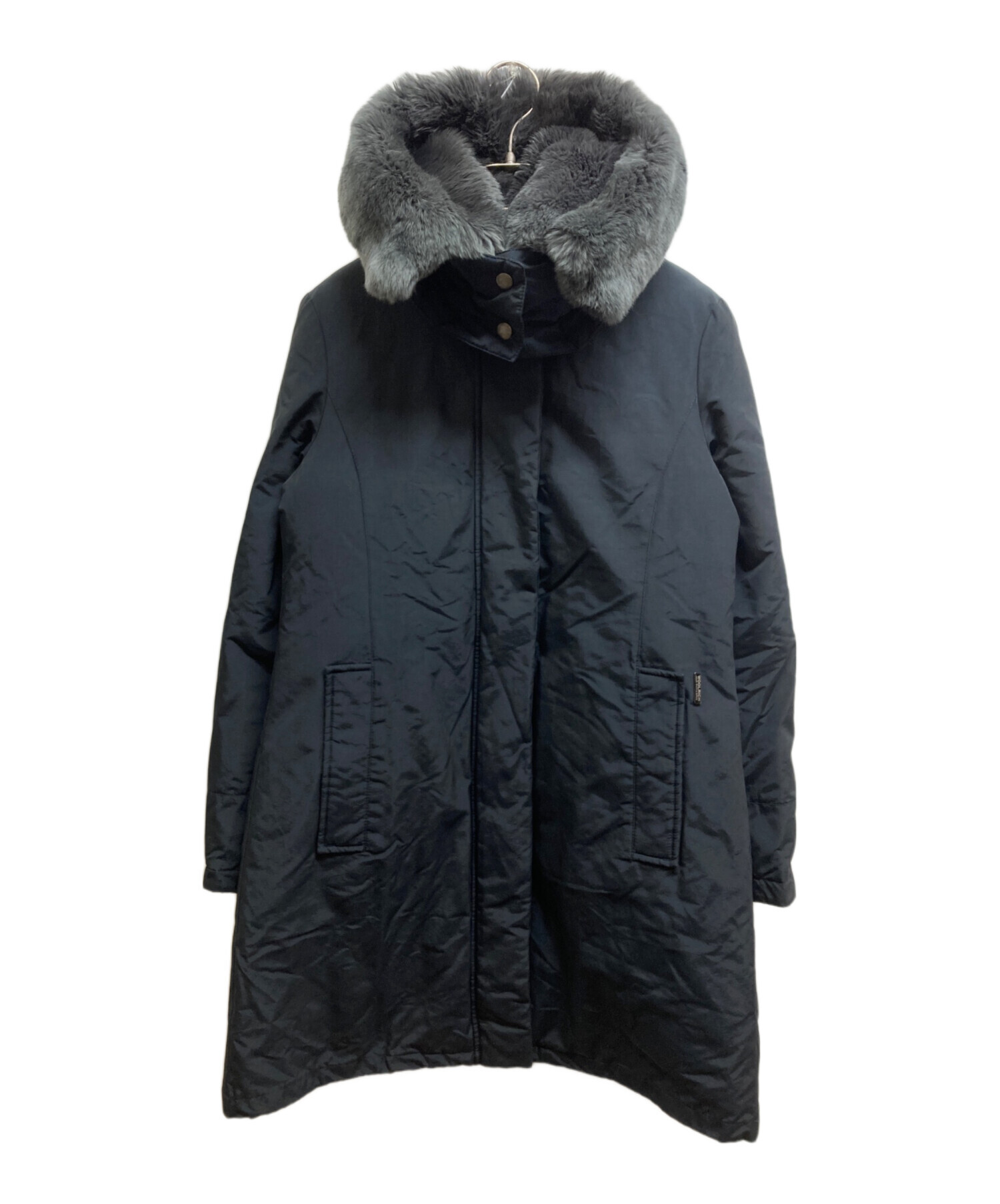 中古・古着通販】WOOLRICH (ウールリッチ) ダウンコート ネイビー 