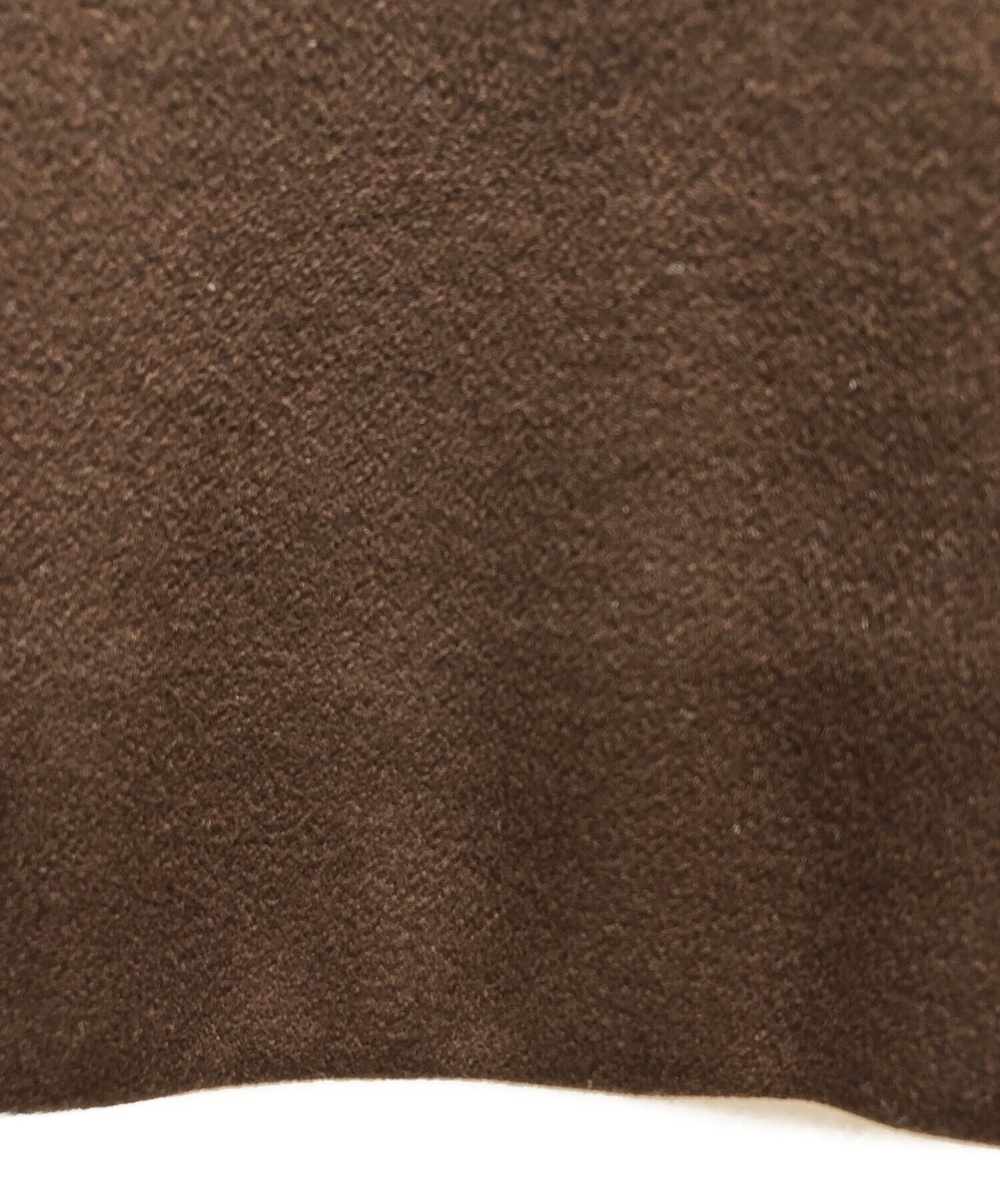 中古・古着通販】CHANEL (シャネル) カシミヤ混コート ブラウン サイズ