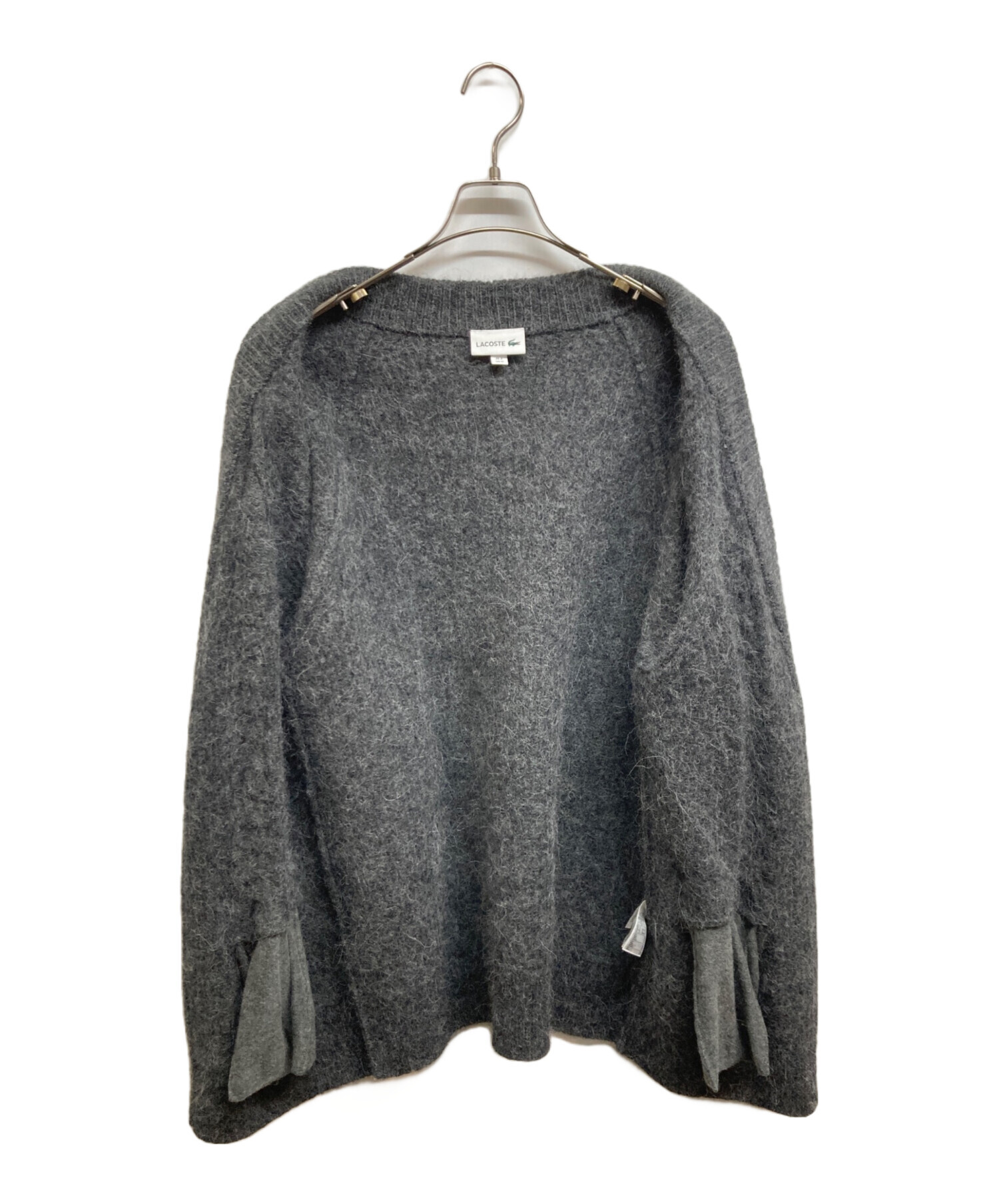 中古・古着通販】LACOSTE (ラコステ) アルパカブレンドカーディガン